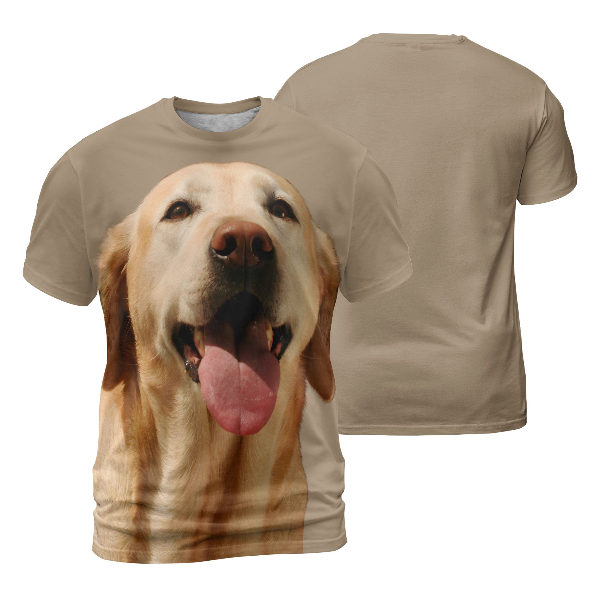 Labrador Happy - 3D Graphic T-Shirt