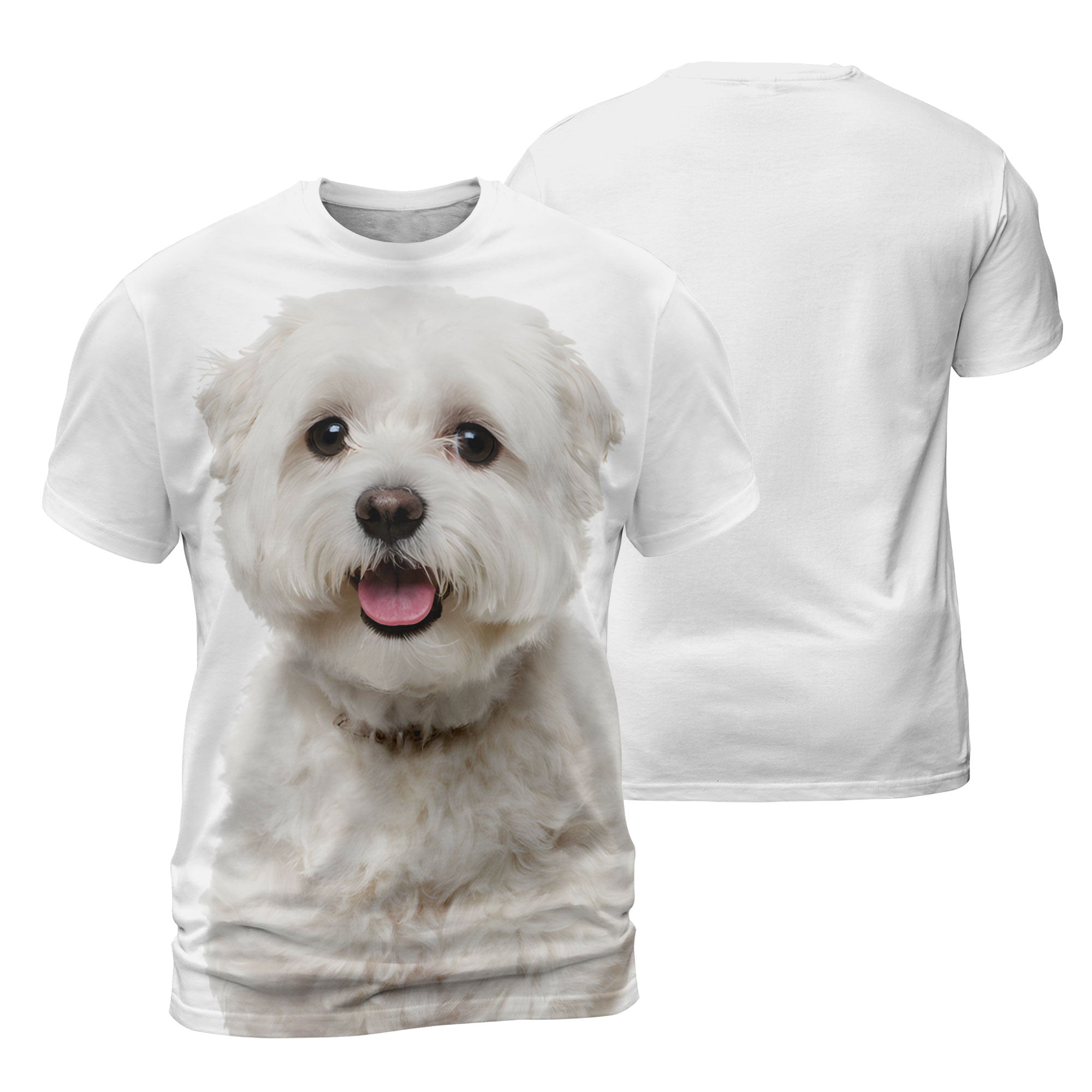 Maltese - 3D Graphic T-Shirt