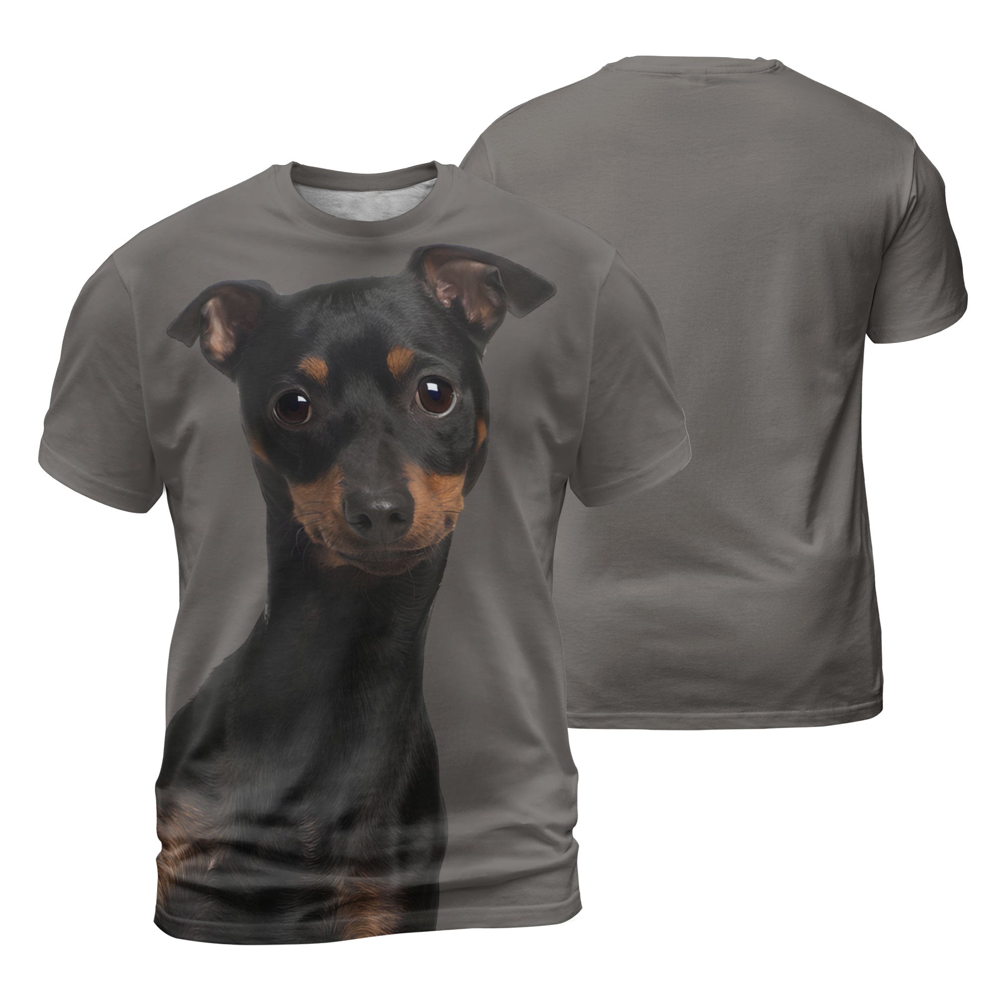 Miniature Pinscher - 3D Graphic T-Shirt