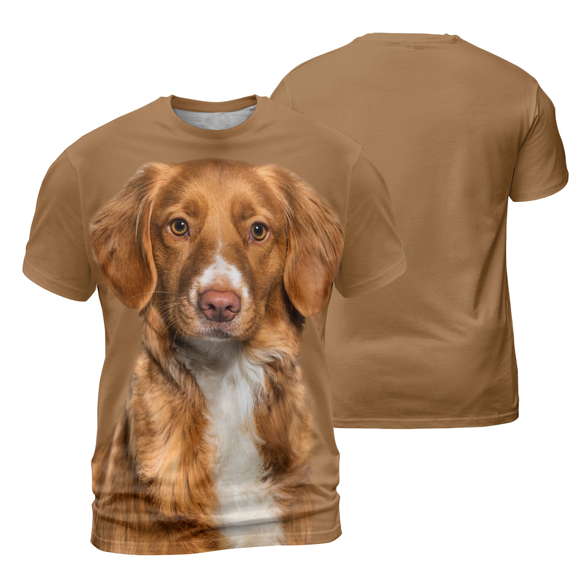 Nova Scotia Duck Tolling Retriever - 3D Graphic T-Shirt
