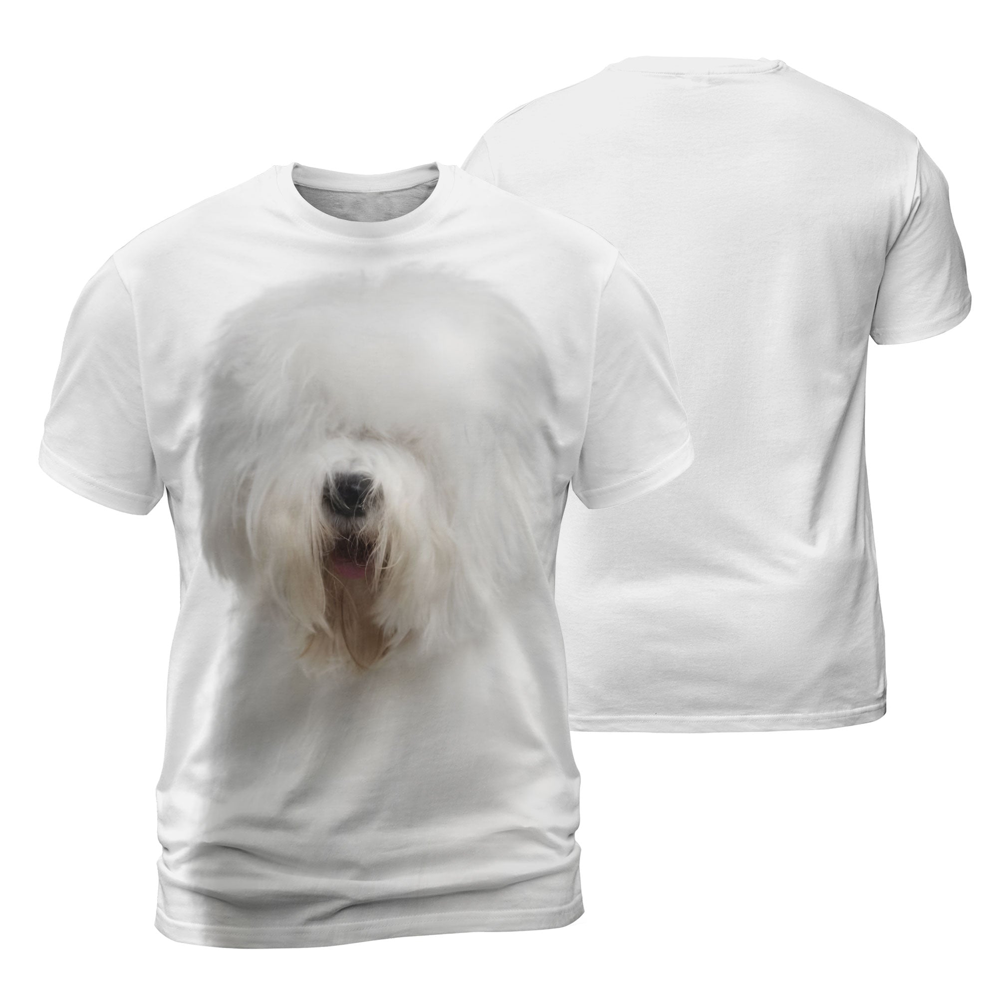 Old English Sheepdog - 3D Graphic T-Shirt