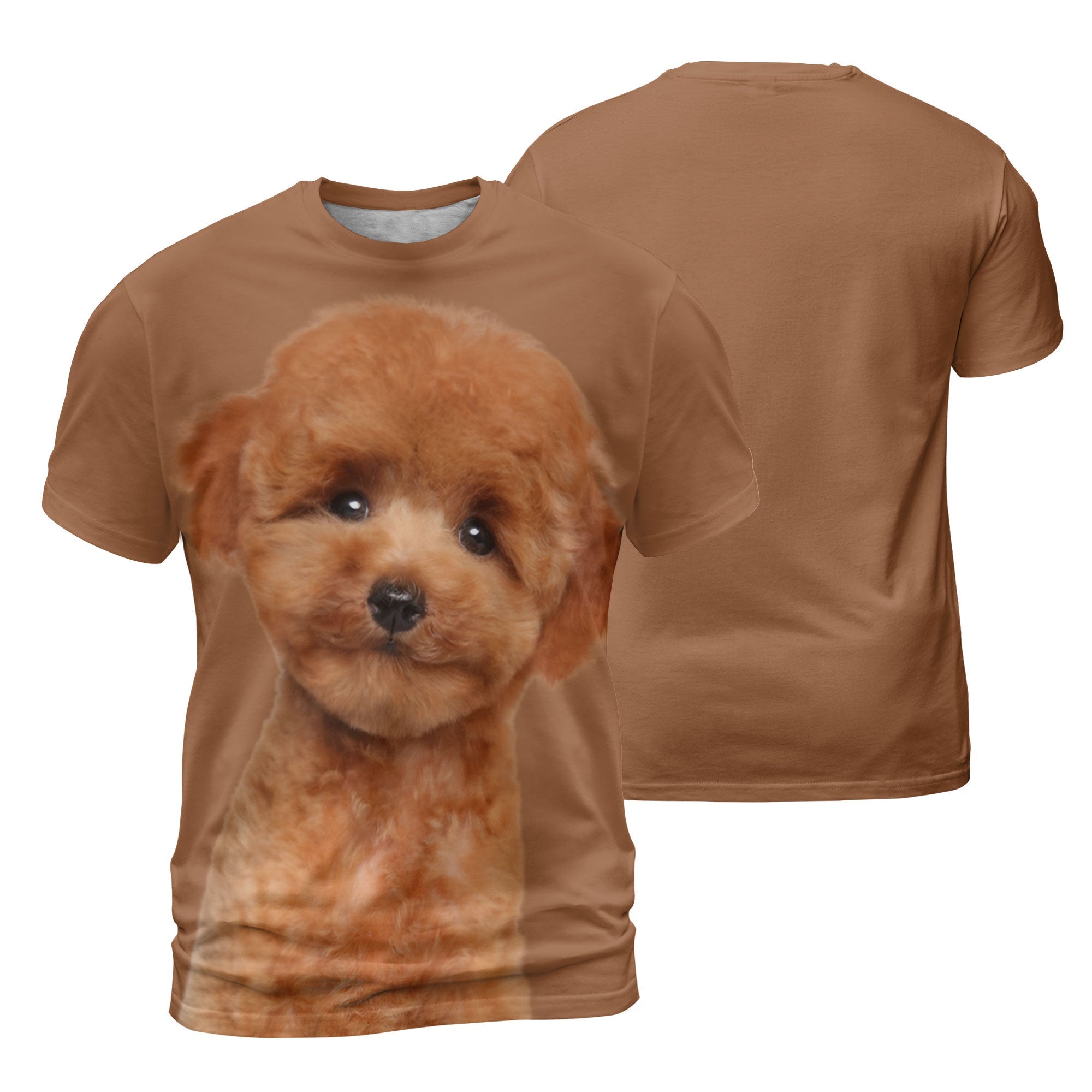Poodle 4 - 3D Graphic T-Shirt