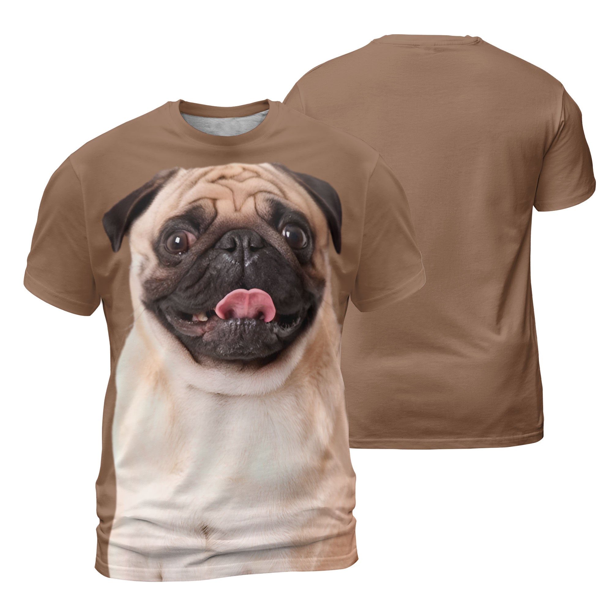 Pug 2 - 3D Graphic T-Shirt