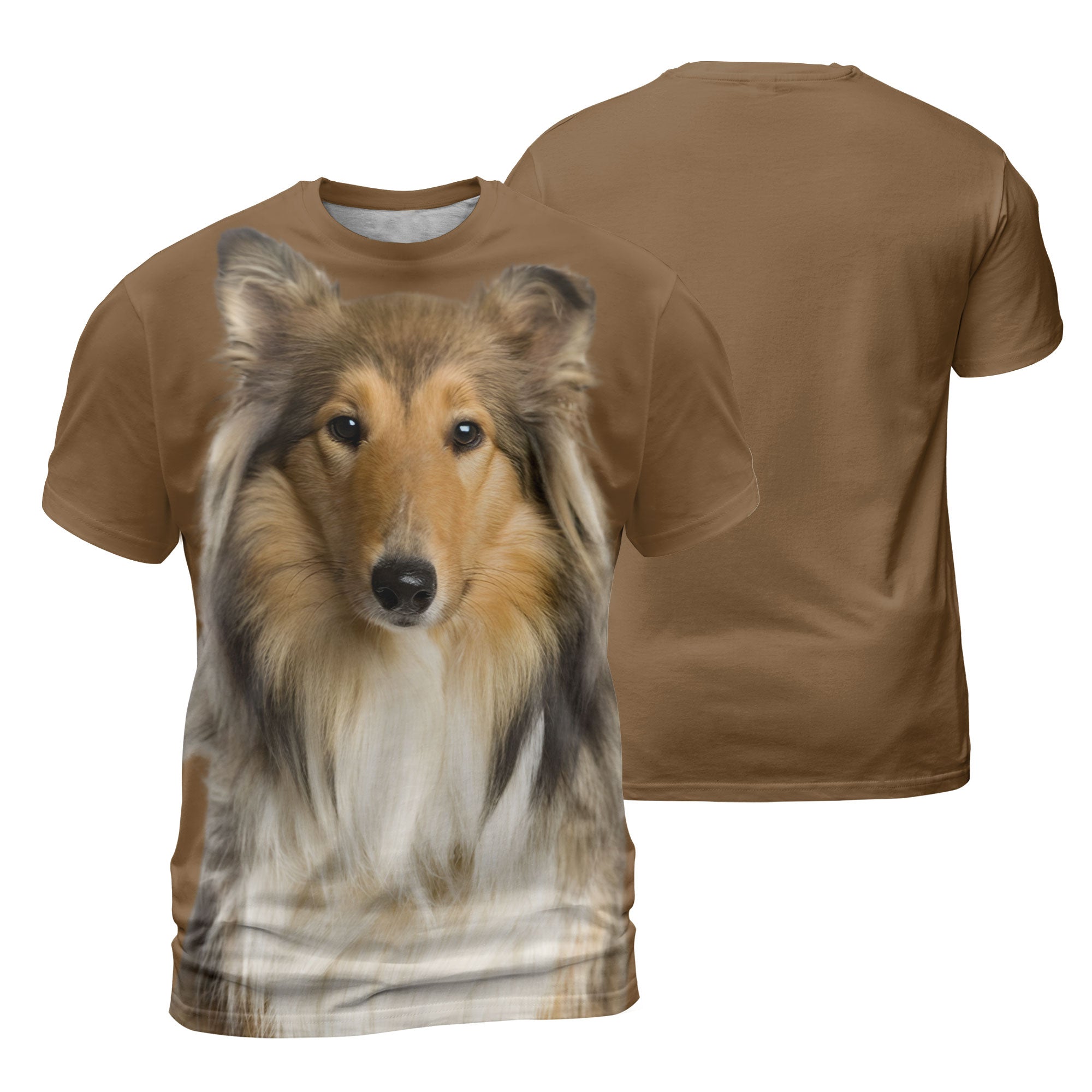Scotch Collie - 3D Graphic T-Shirt