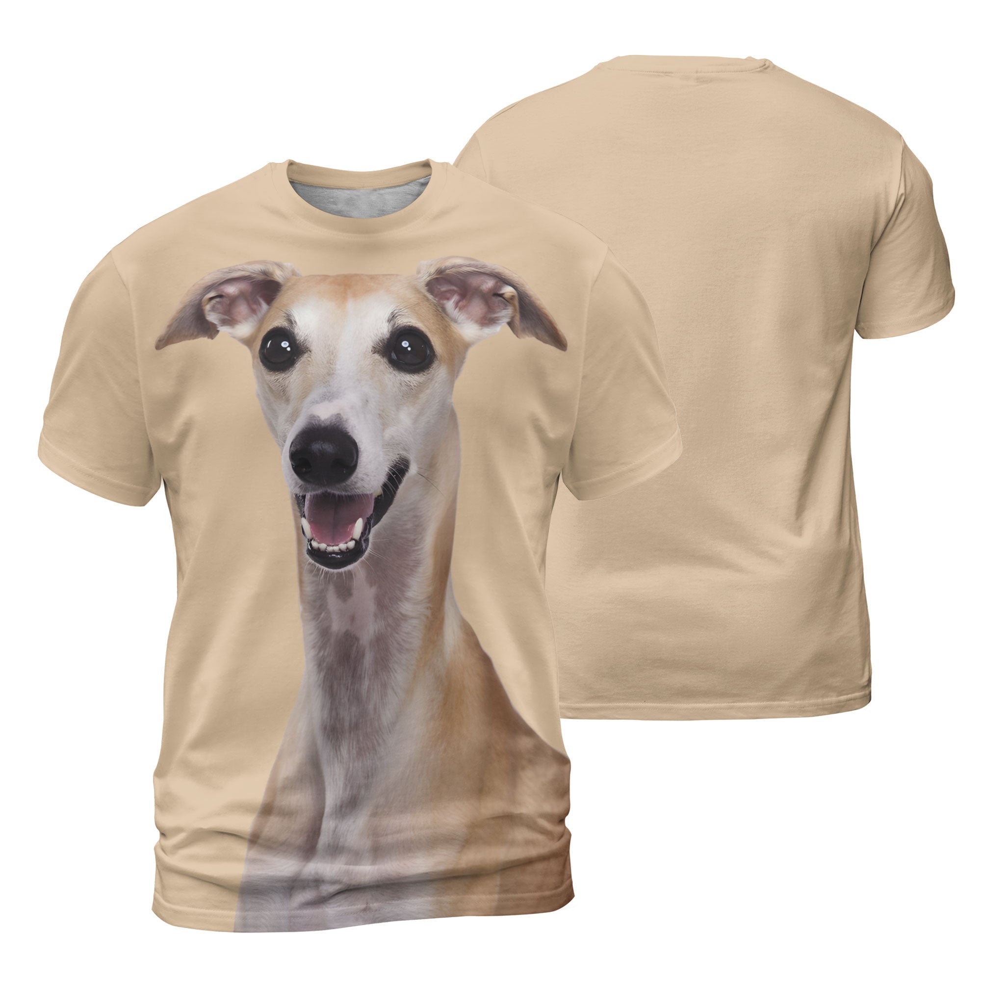 Whippet - 3D Graphic T-Shirt