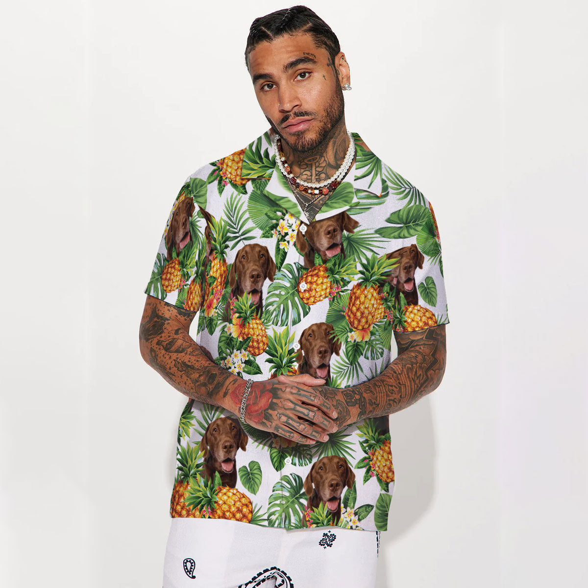 Chesapeake Bay - Tropical Pattern Hawaiian Shirt