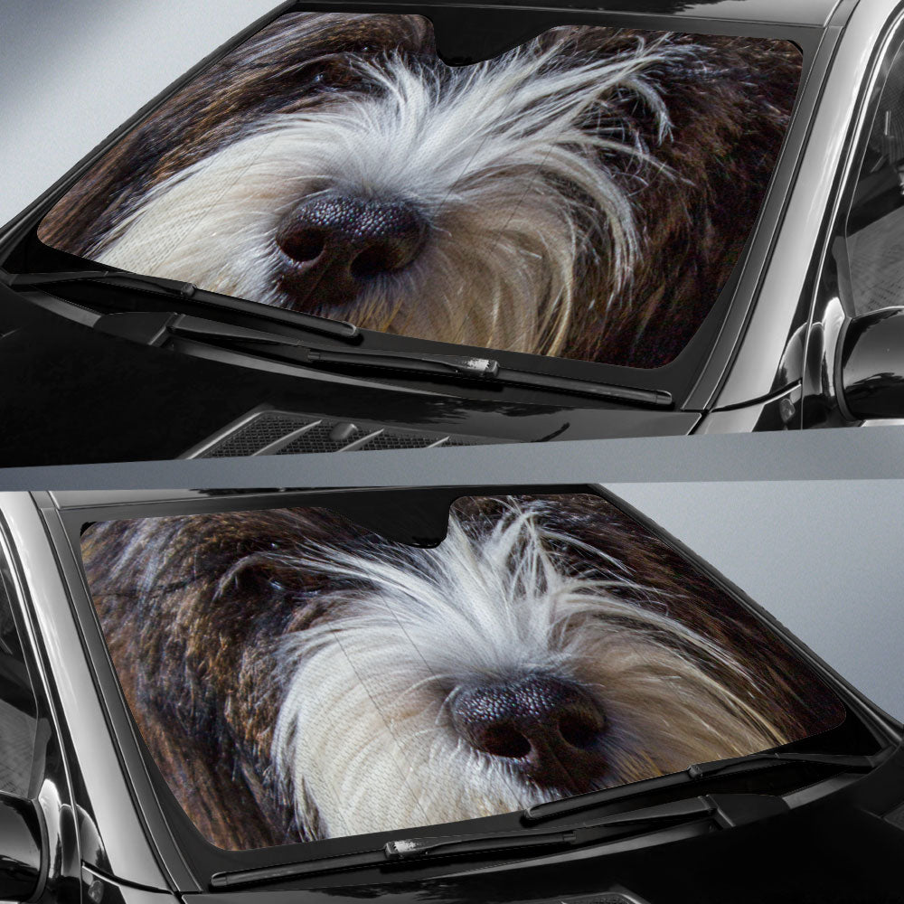 Petit Basset Griffon VendÇen Eyes Car Sun Shade 94
