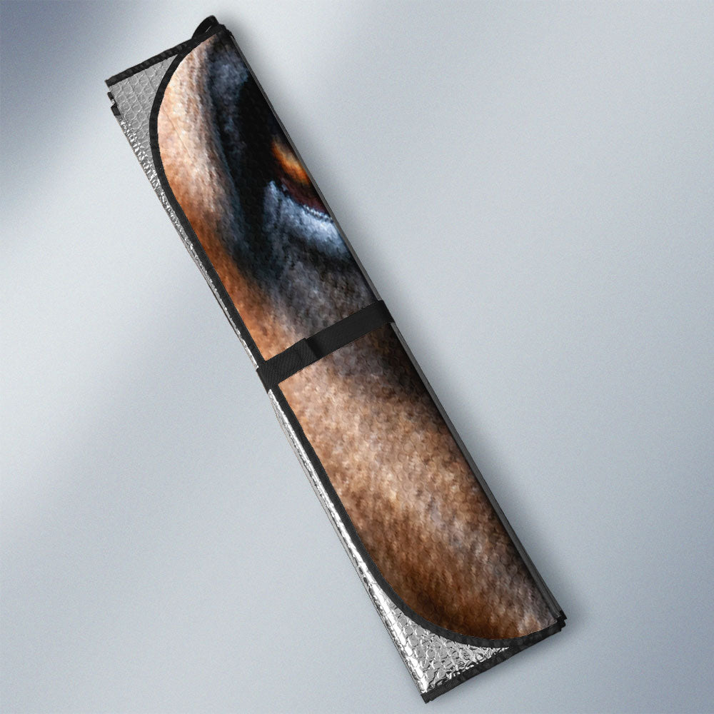 Boerboel Eyes Car Sun Shade 94