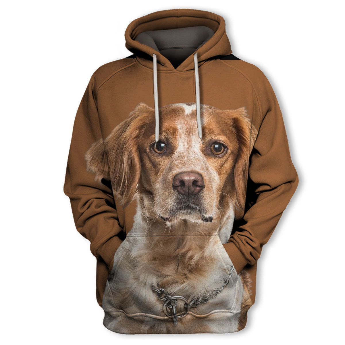 Brittany Spaniel - Unisex 3D Graphic Hoodie