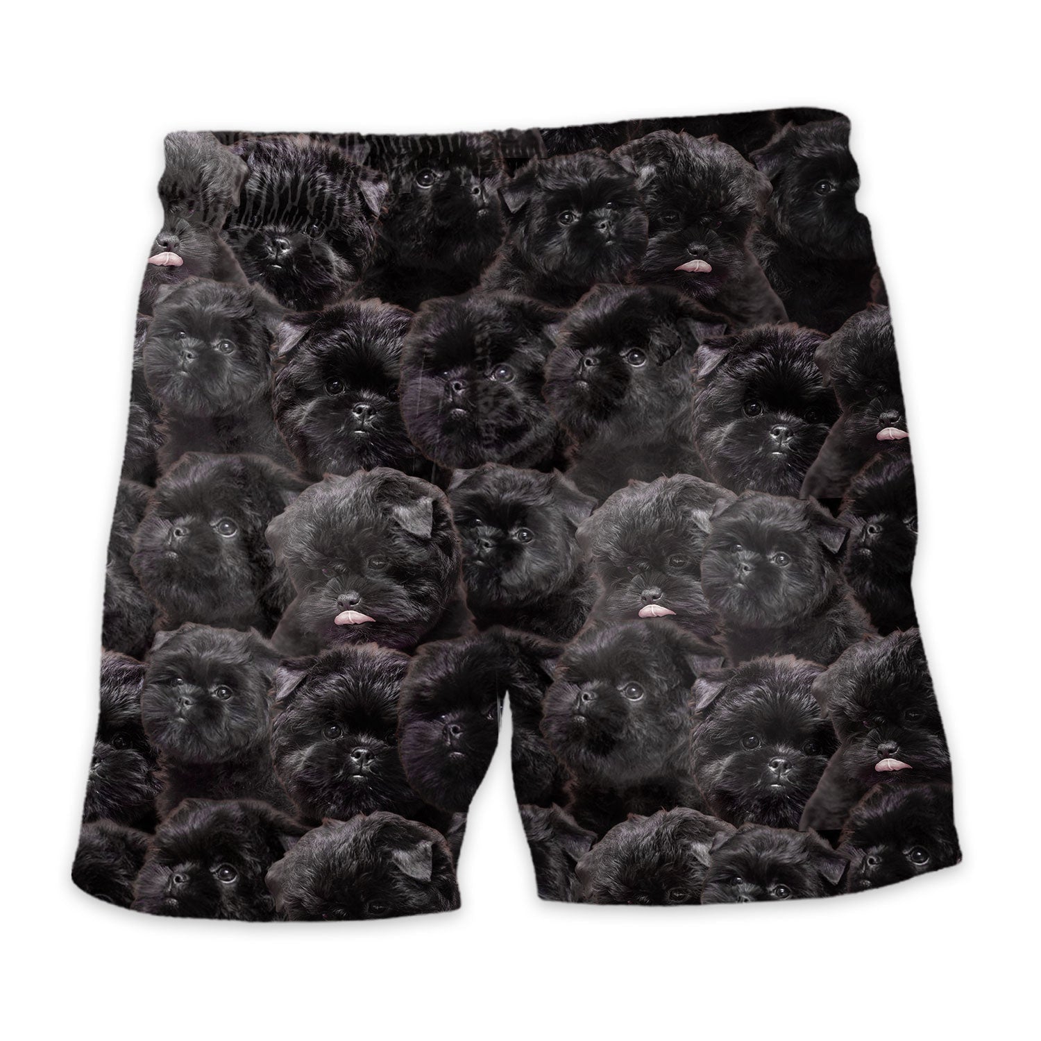 Affenpinscher Full Face Hawaiian Shirt & Short