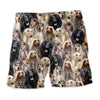 Afghan Hound Full Face Hawaiian Shirt & Short