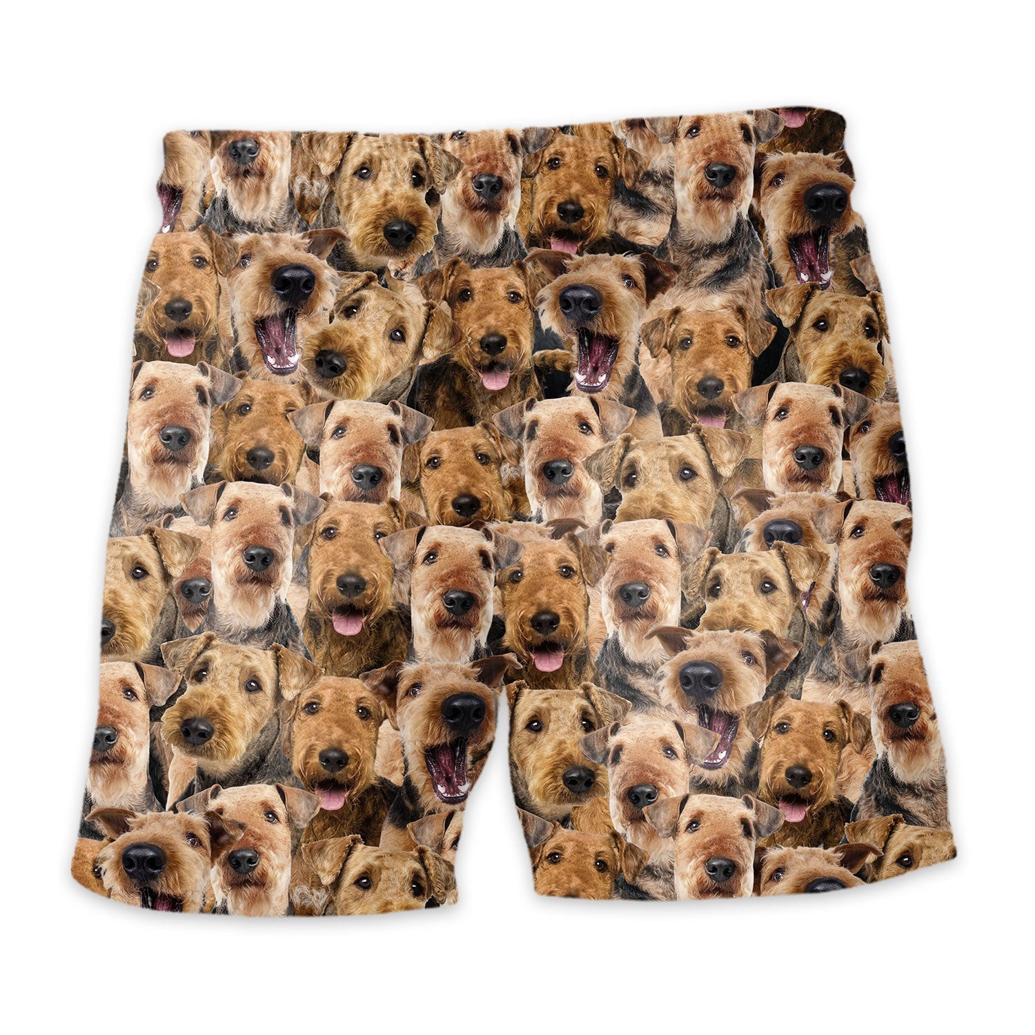 Airedale Terrier Full Face Hawaiian Shirt & Short