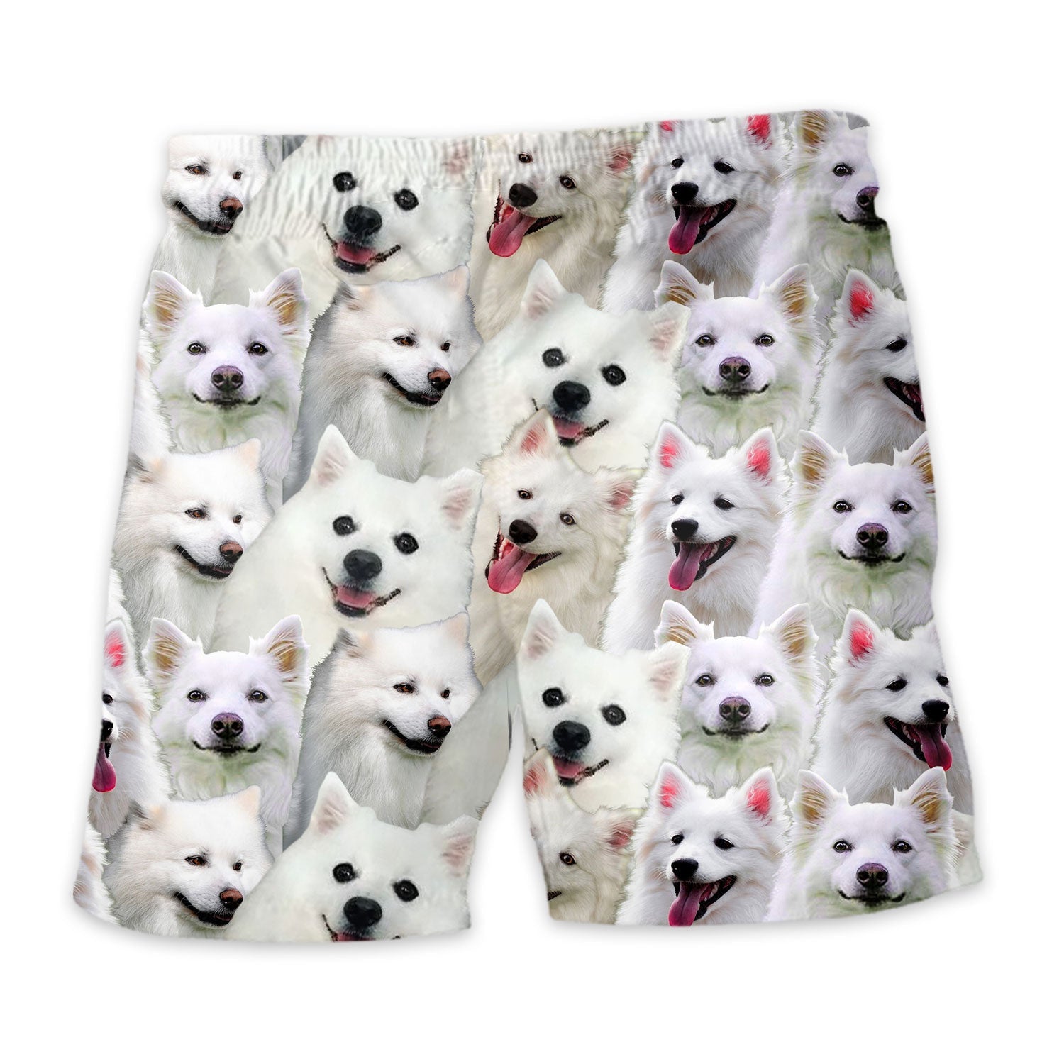 American Eskimo Full Face Hawaiian Shirt & Short