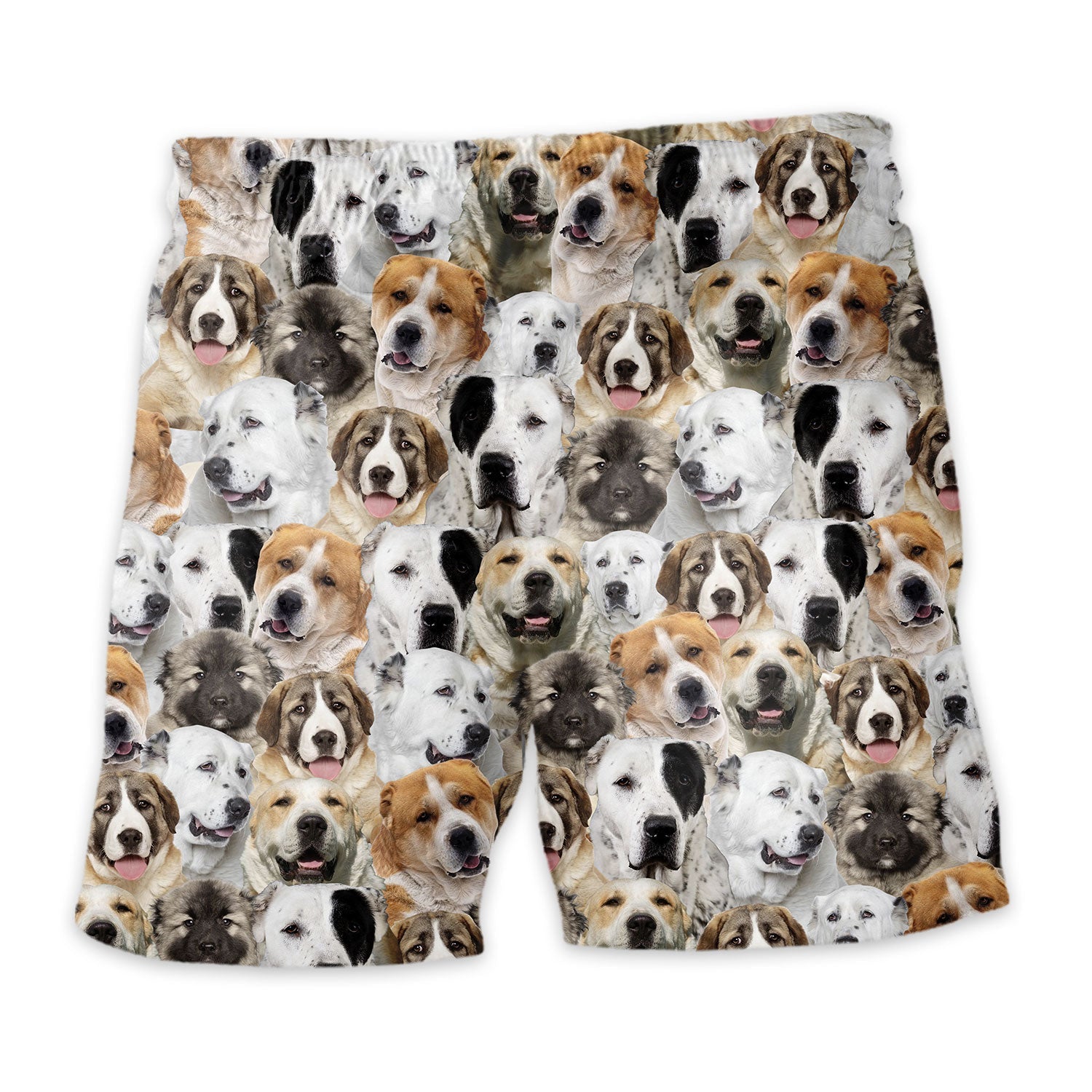 Central Asian Shepherd Dog Full Face Hawaiian Shirt & Short