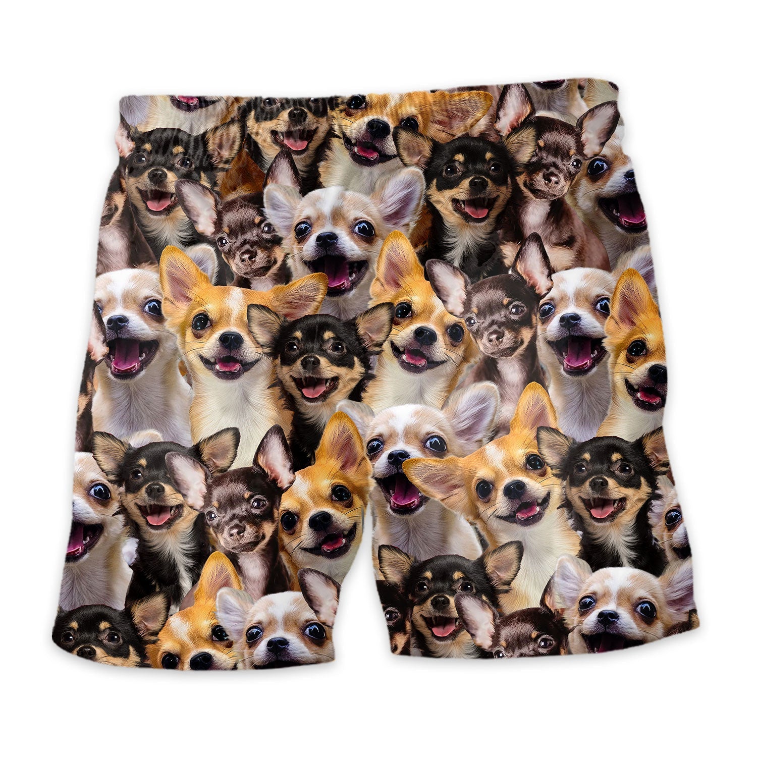 Chihuahua Dog Full Face Hawaiian Shirt & Short