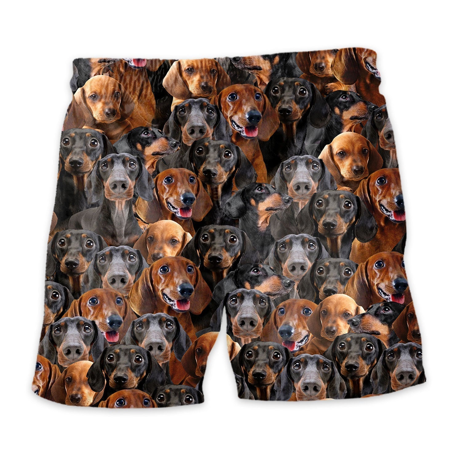 Dachshund Full Face Hawaiian Shirt & Short