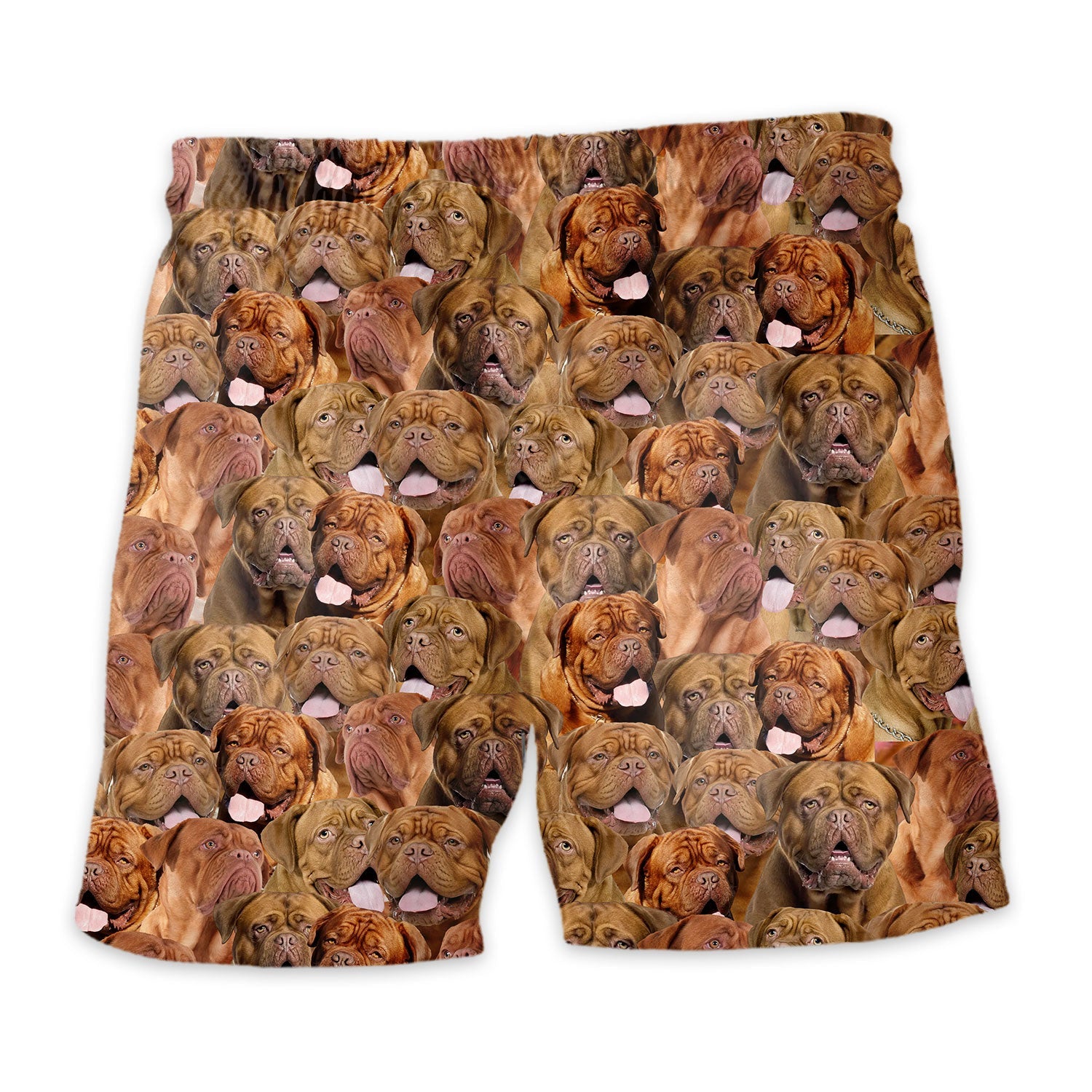 Dogue De Bordeaux Full Face Hawaiian Shirt & Short