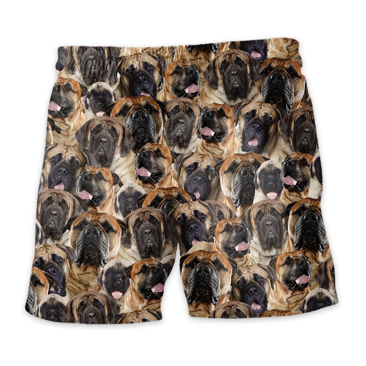 English Mastiff Full Face Hawaiian Shirt & Short