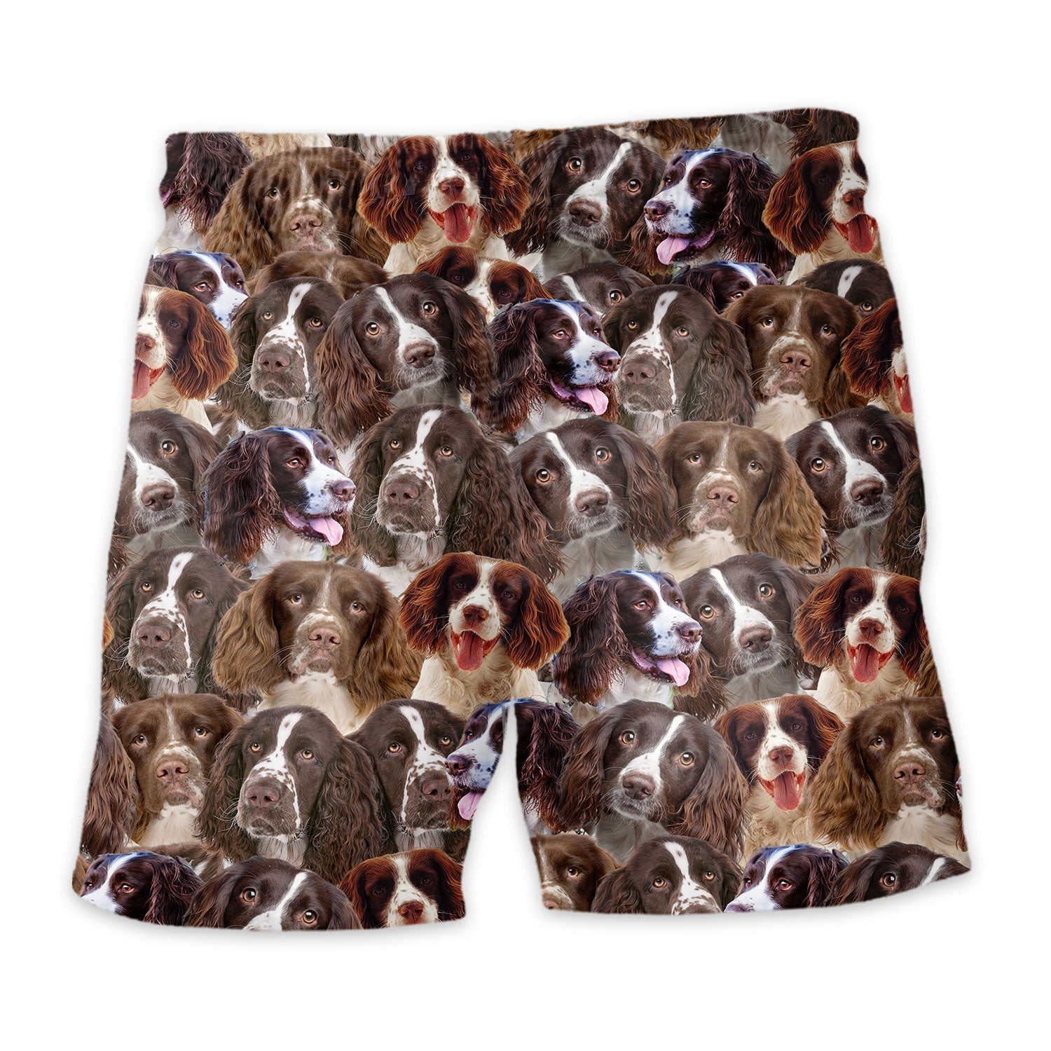 English Springer Spaniel Full Face Hawaiian Shirt & Short