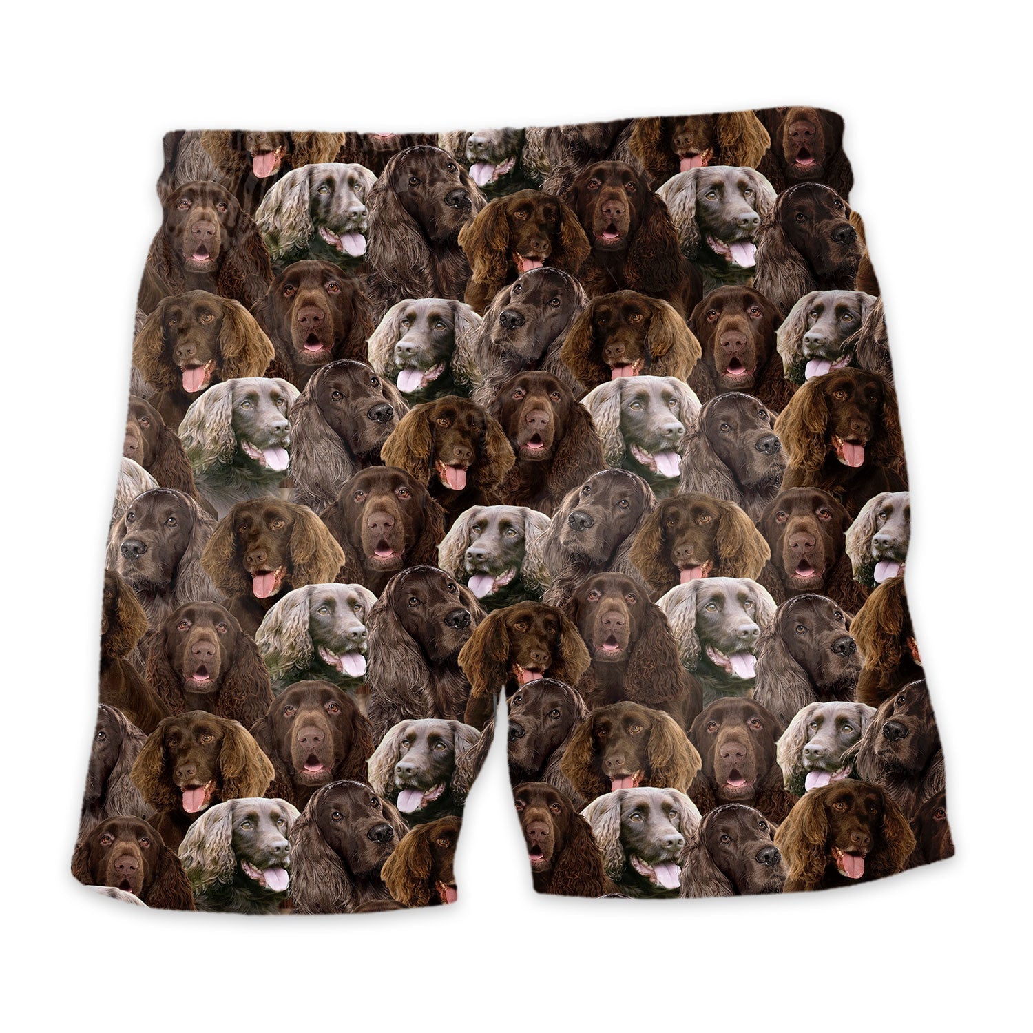 Field Spaniel Full Face Hawaiian Shirt & Short