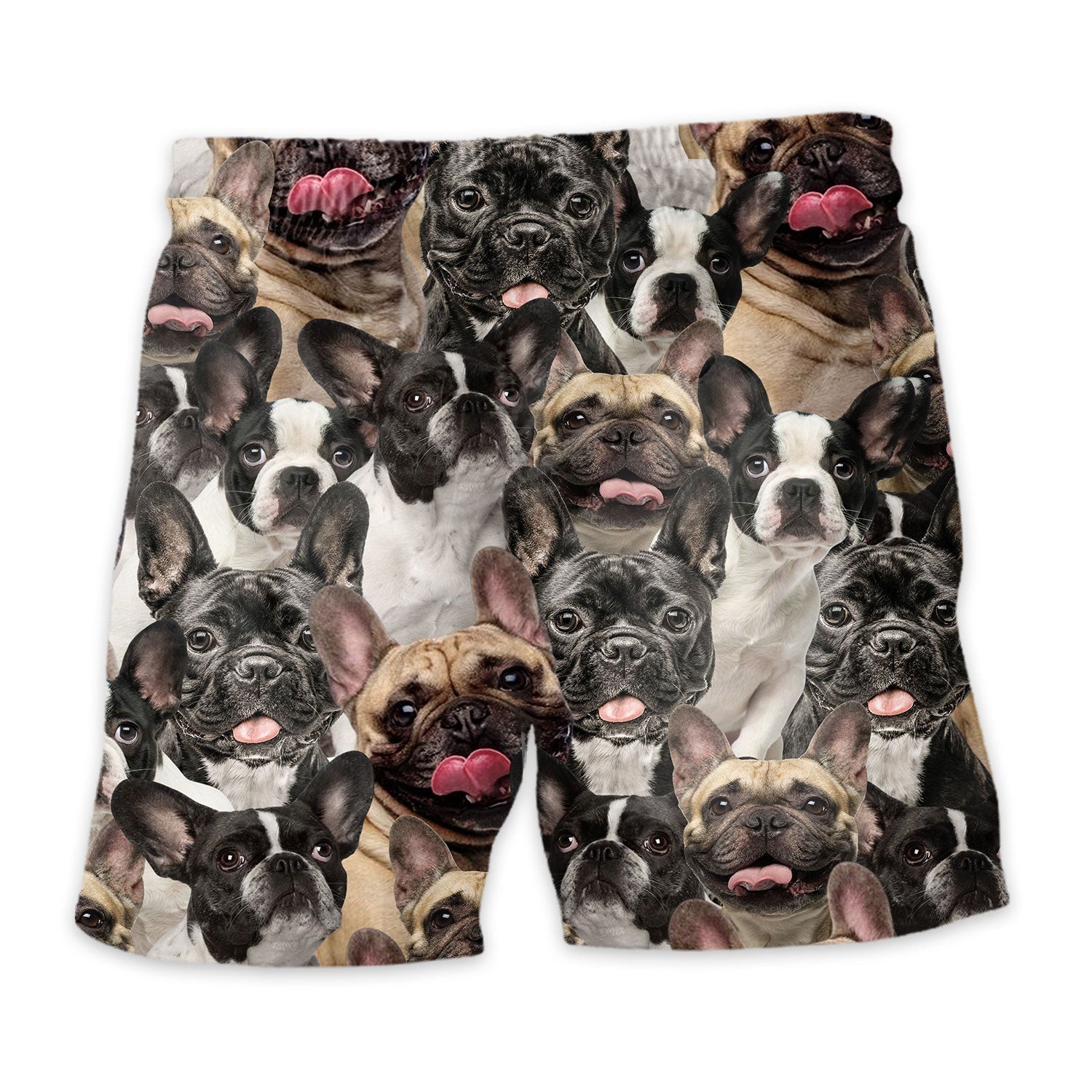 French Bulldog Full Face Hawaiian Shirt & Short