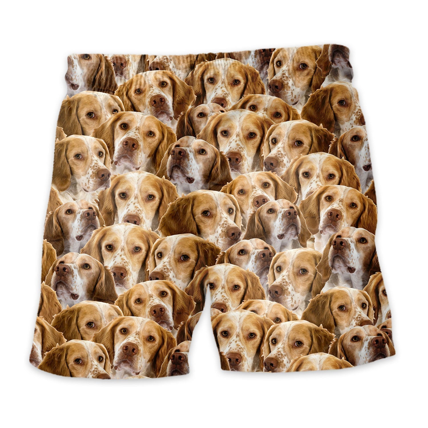 French Spaniel Full Face Hawaiian Shirt & Short