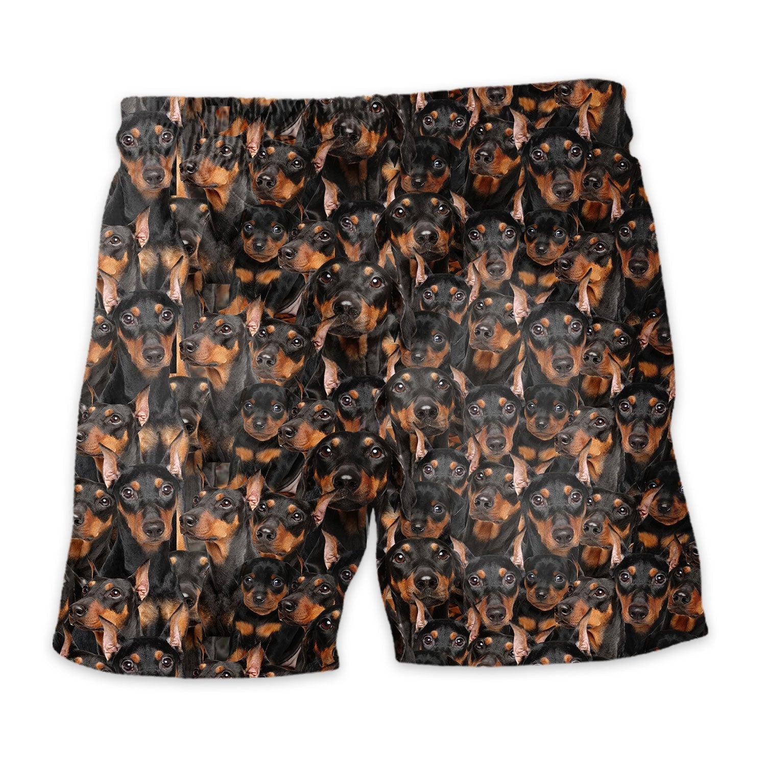 German Pinscher Full Face Hawaiian Shirt & Short
