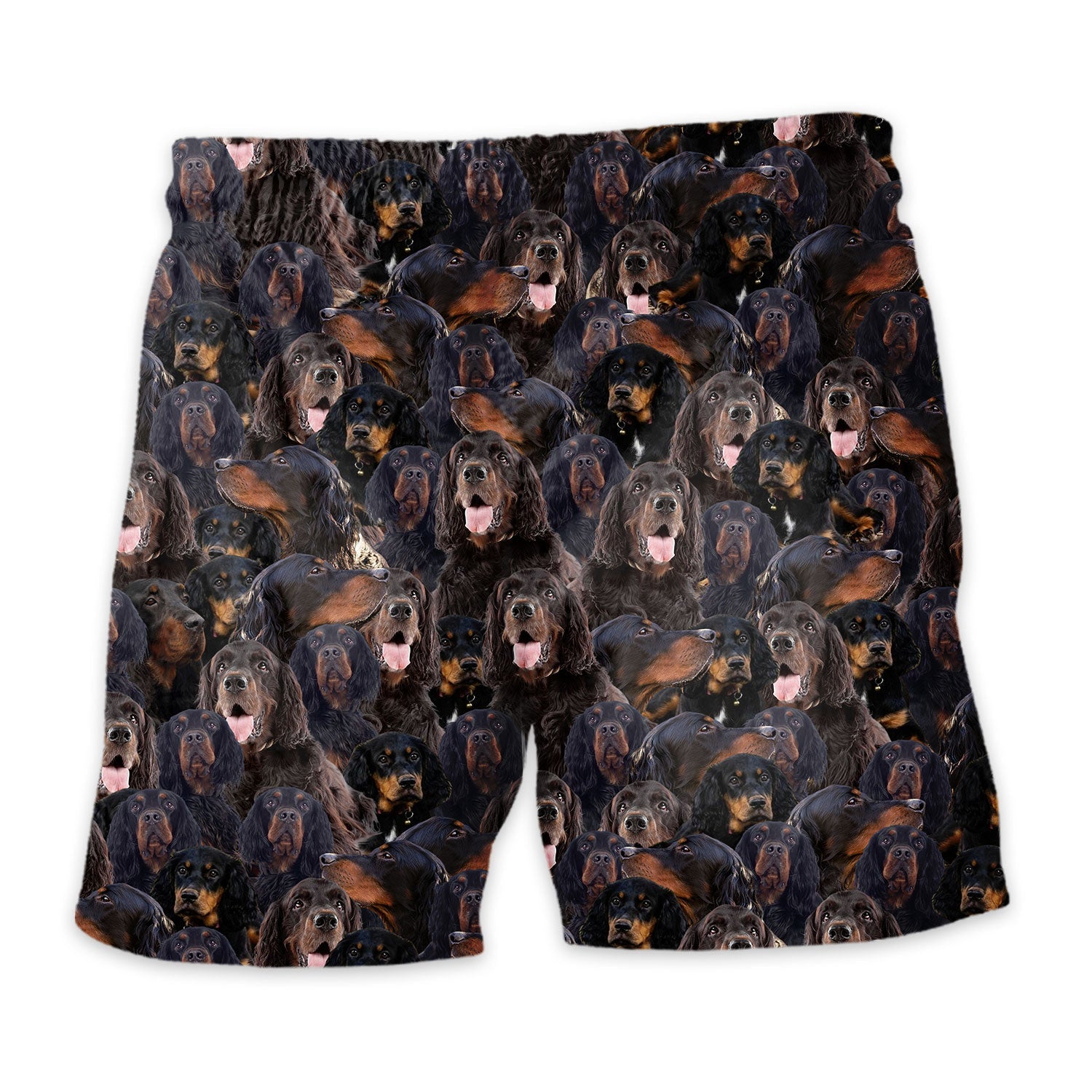 Gordon Setter Full Face Hawaiian Shirt & Short