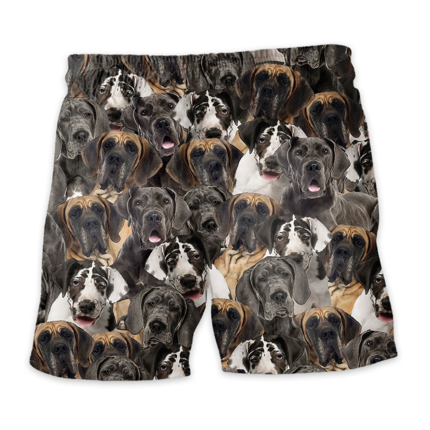 Great dane Dog Full Face Hawaiian Shirt & Short