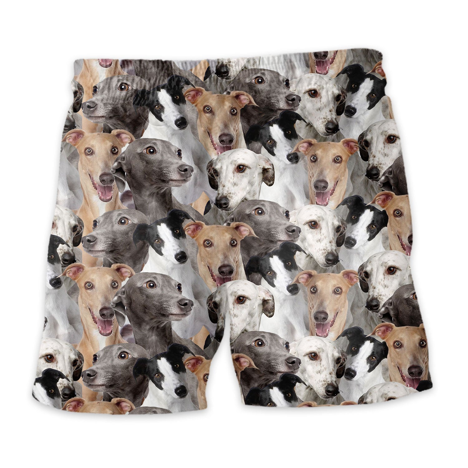 Greyhound Full Face Hawaiian Shirt & Short