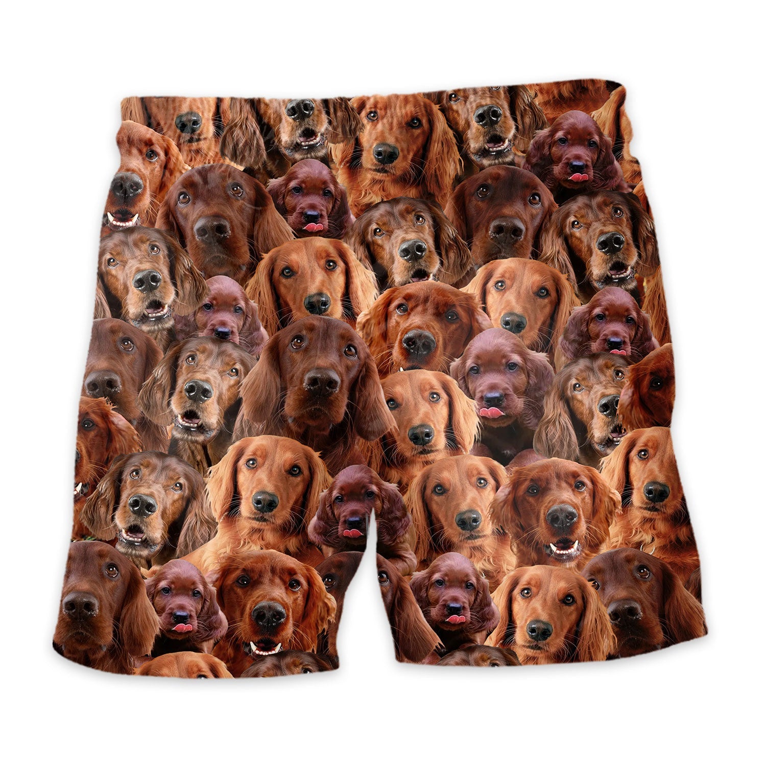 Irish Setter Full Face Hawaiian Shirt & Short