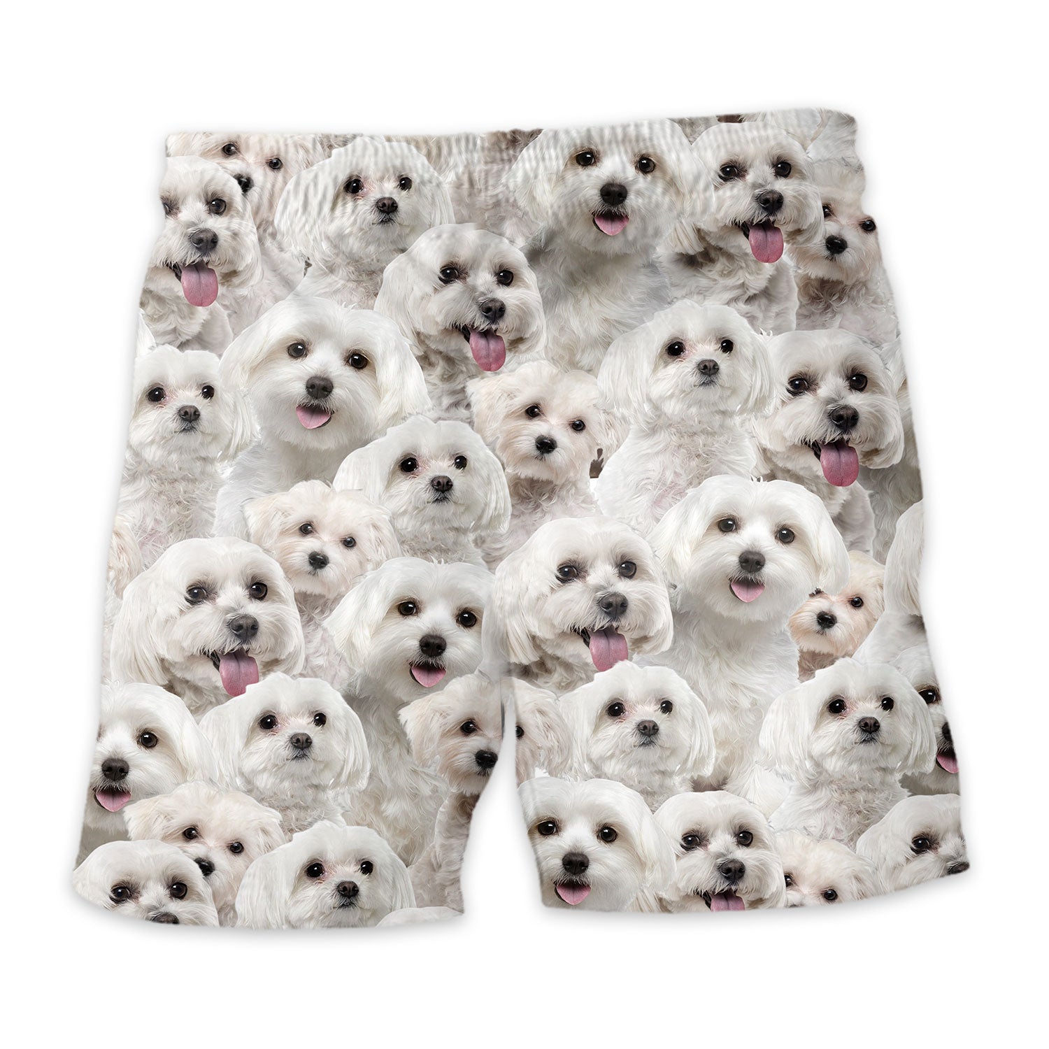 Maltese Full Face Hawaiian Shirt & Short