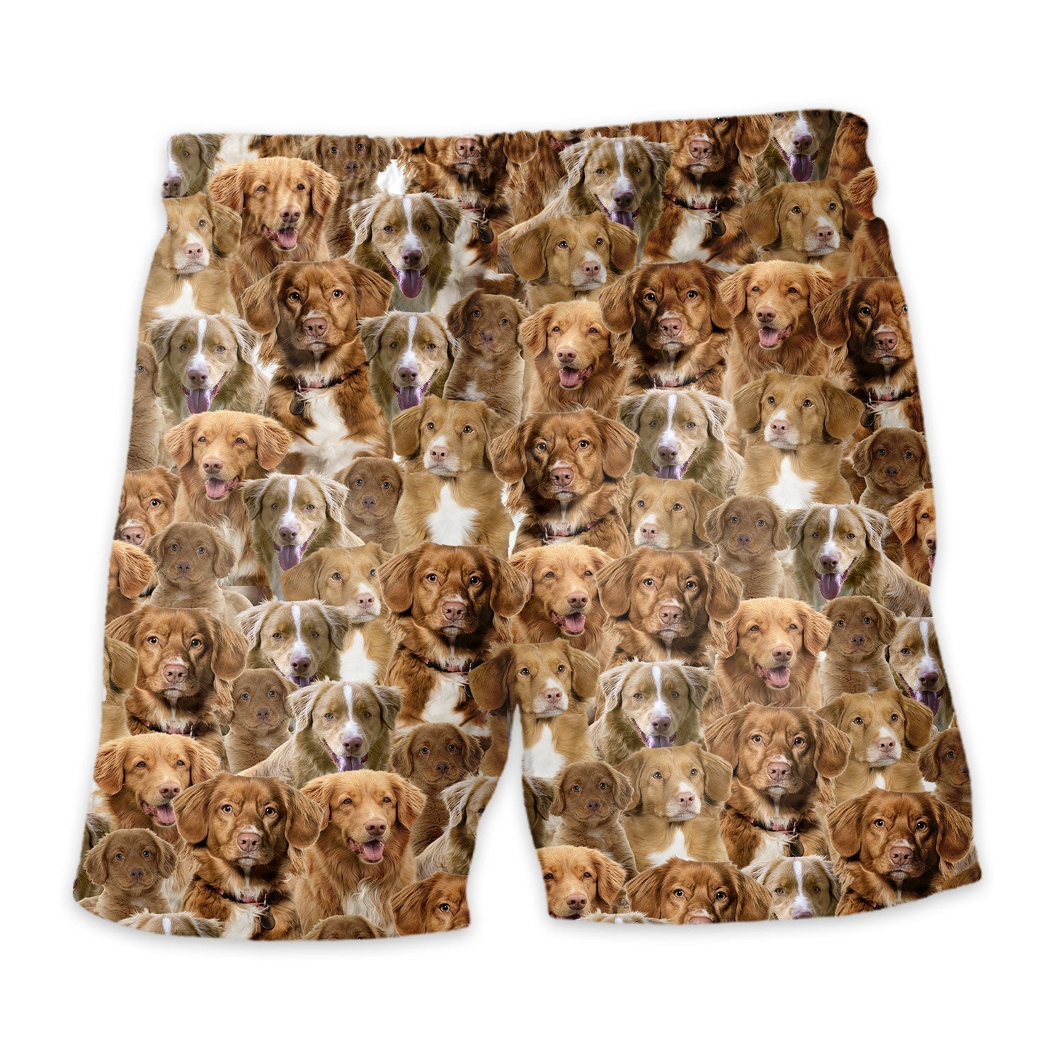 Nova Scotia Duck Tolling Retriever Full Face Hawaiian Shirt & Short