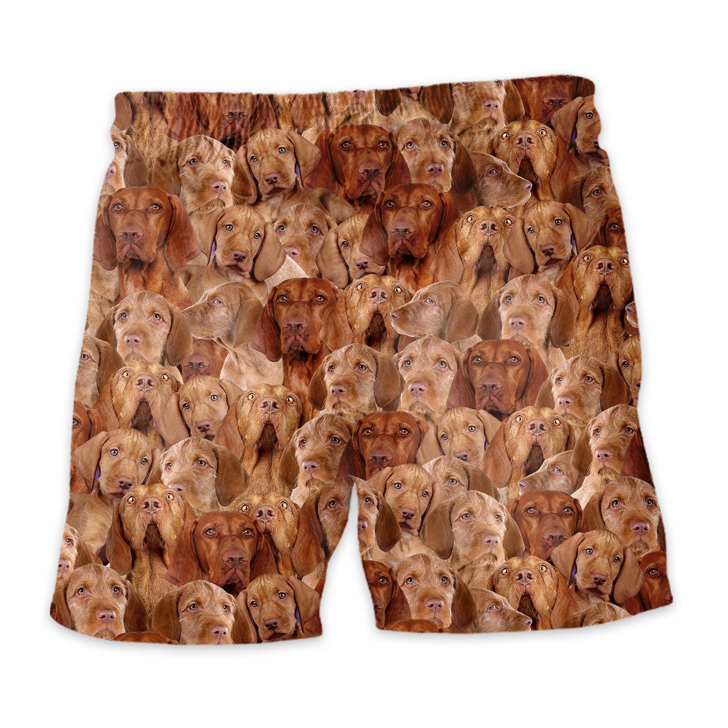 Wirehaired Vizsla Full Face Hawaiian Shirt & Short