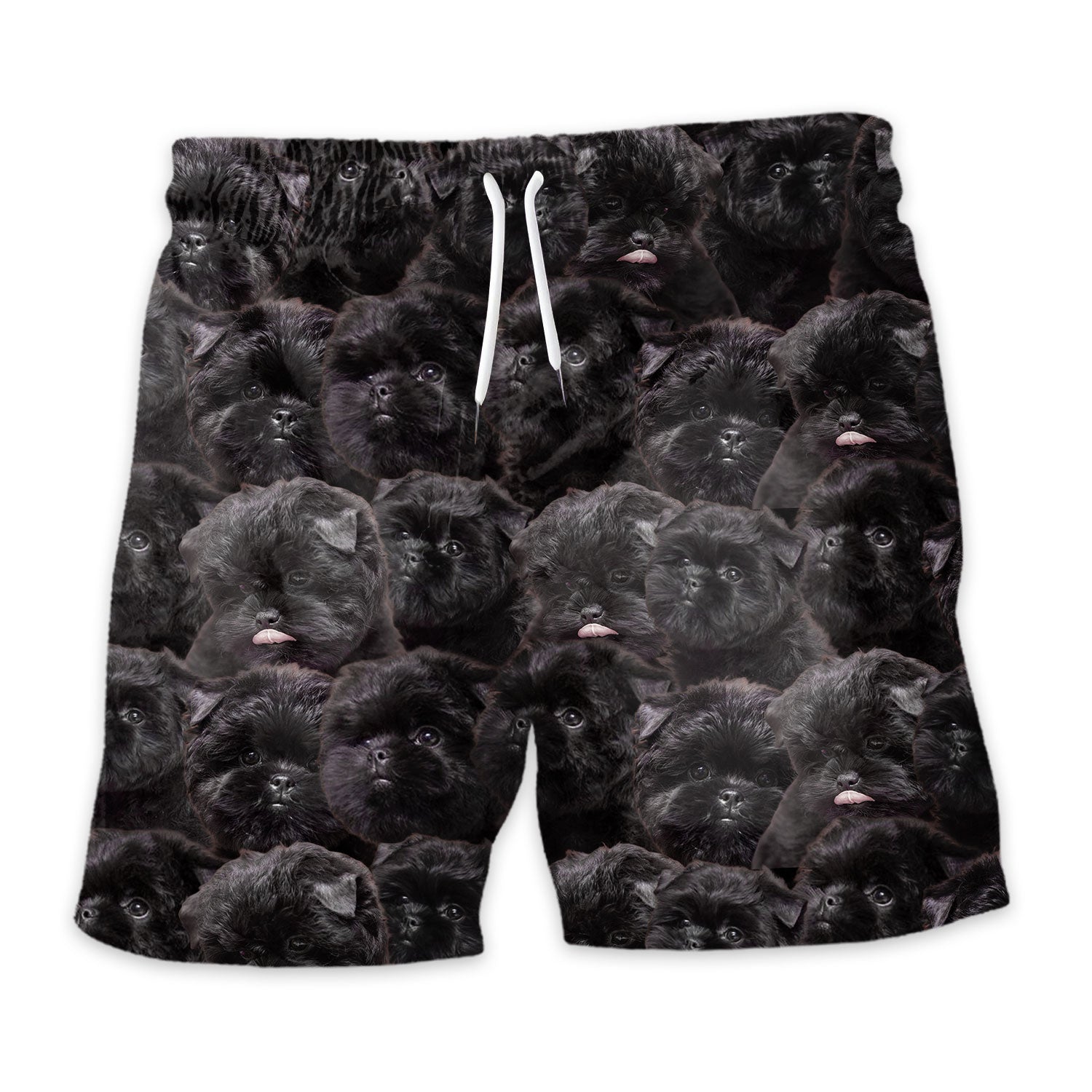 Affenpinscher Full Face Hawaiian Shirt & Short