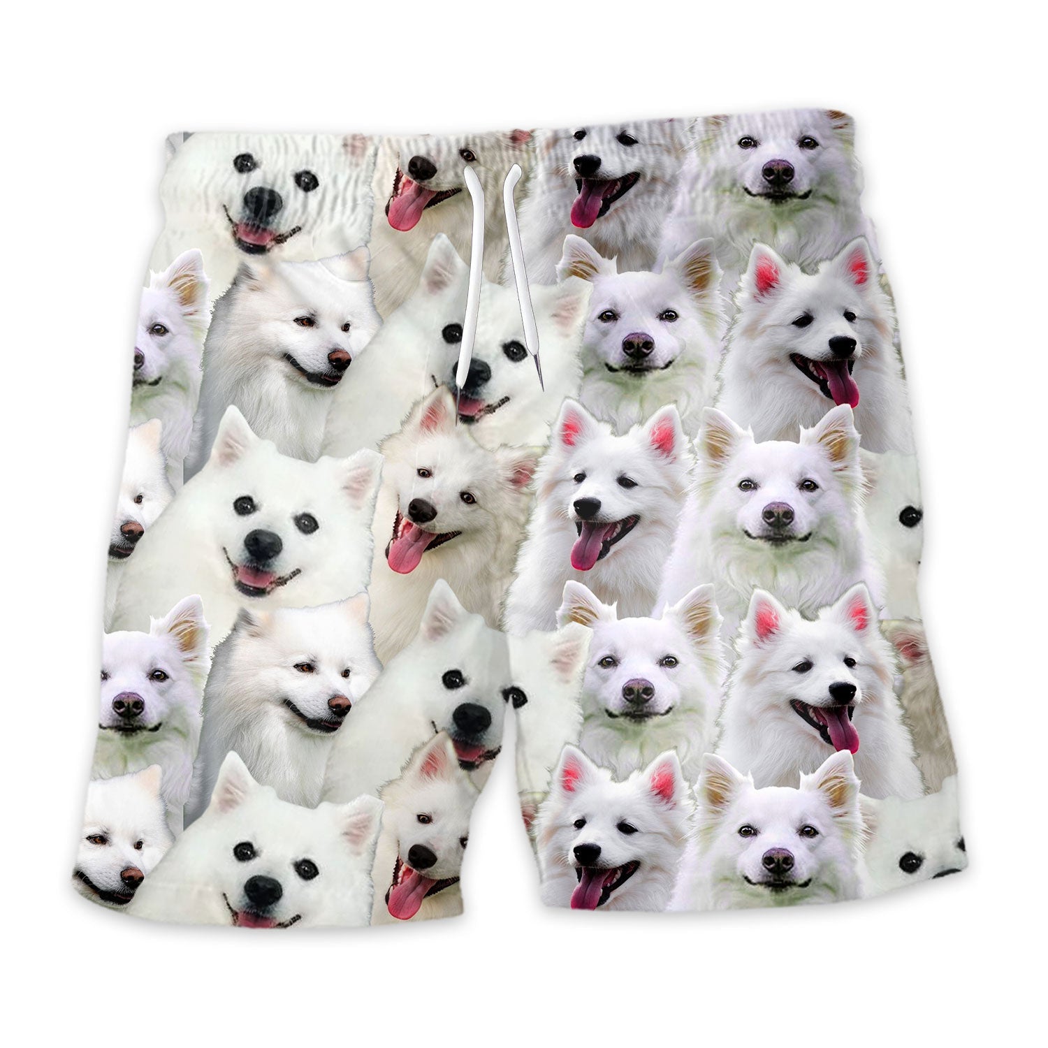 American Eskimo Full Face Hawaiian Shirt & Short