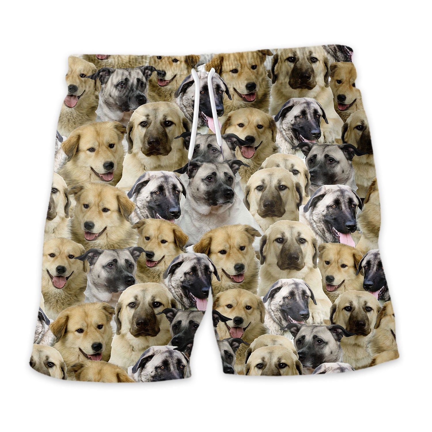 Anatolian Shepherd Full Face Hawaiian Shirt & Short