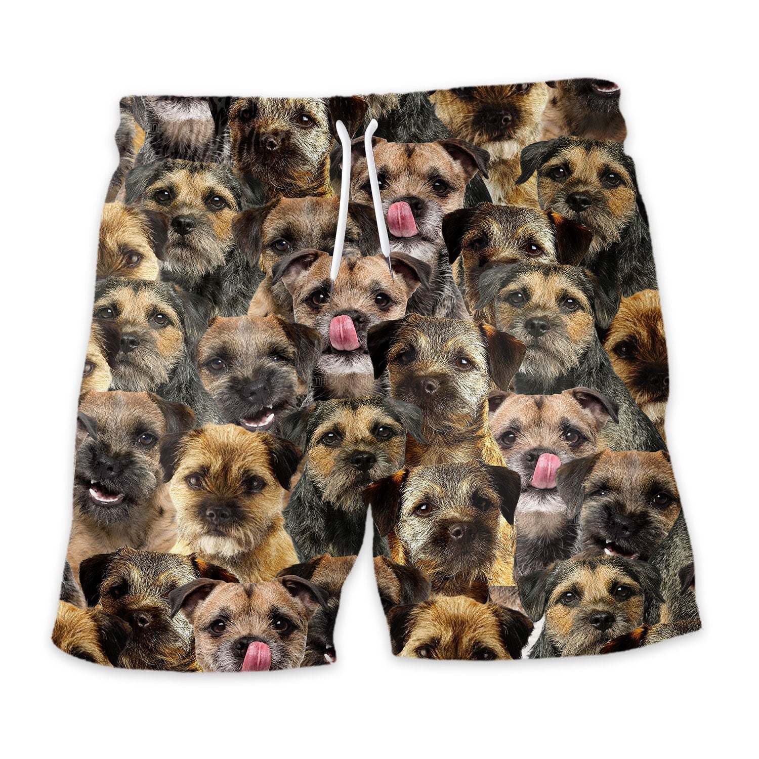 Border Terrier Full Face Hawaiian Shirt & Short