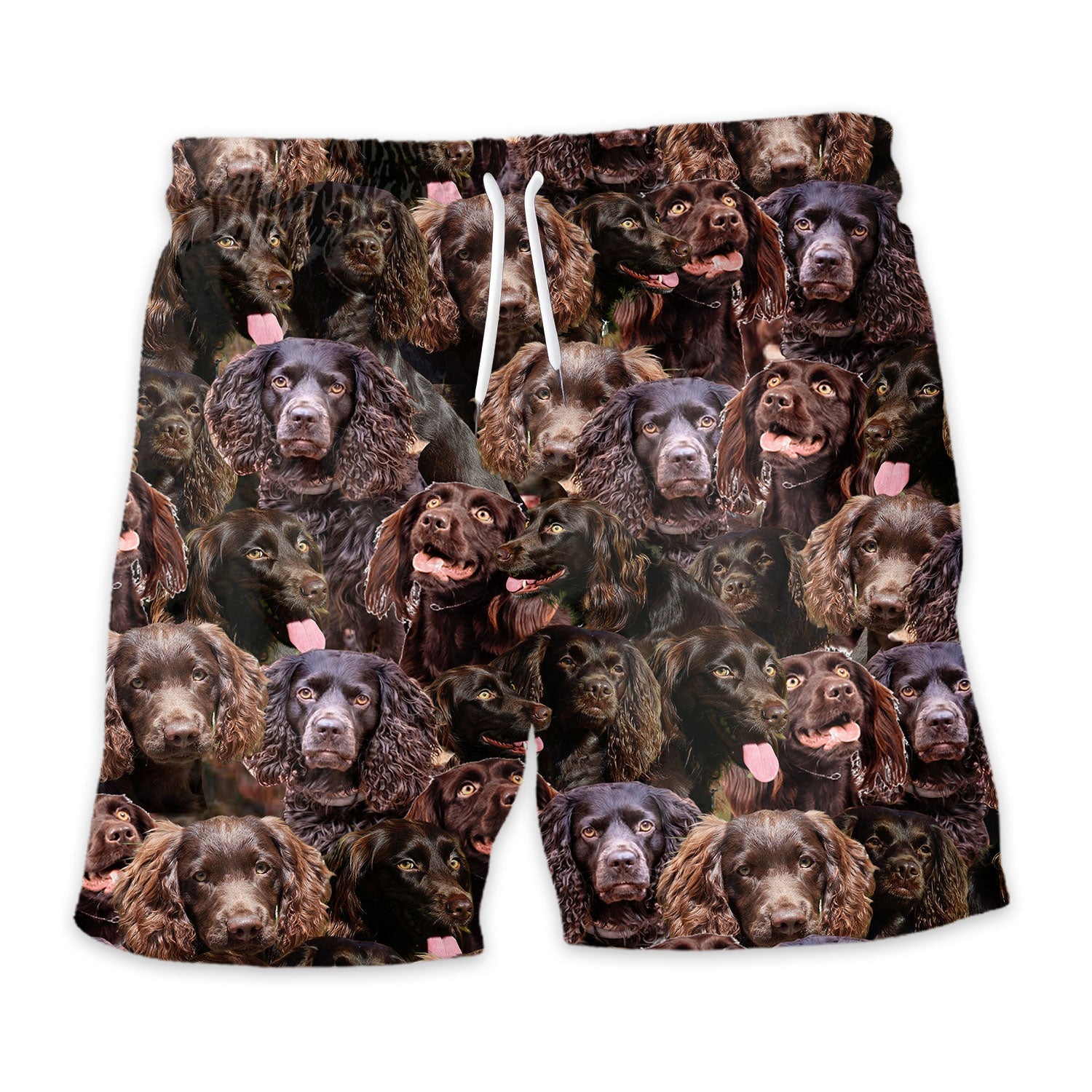 Boykin Spaniel Full Face Hawaiian Shirt & Short