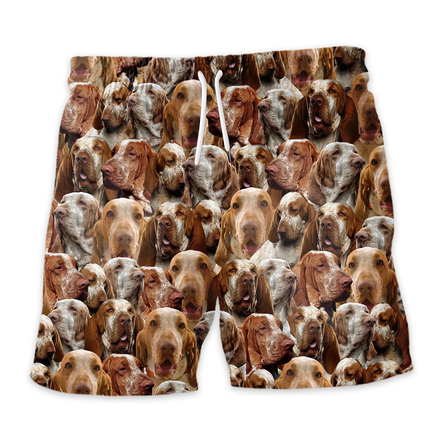 Bracco Italiano Full Face Hawaiian Shirt & Short