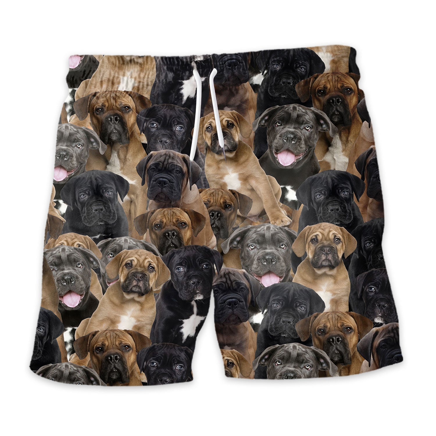 Cane Corso Dog Full Face Hawaiian Shirt & Short