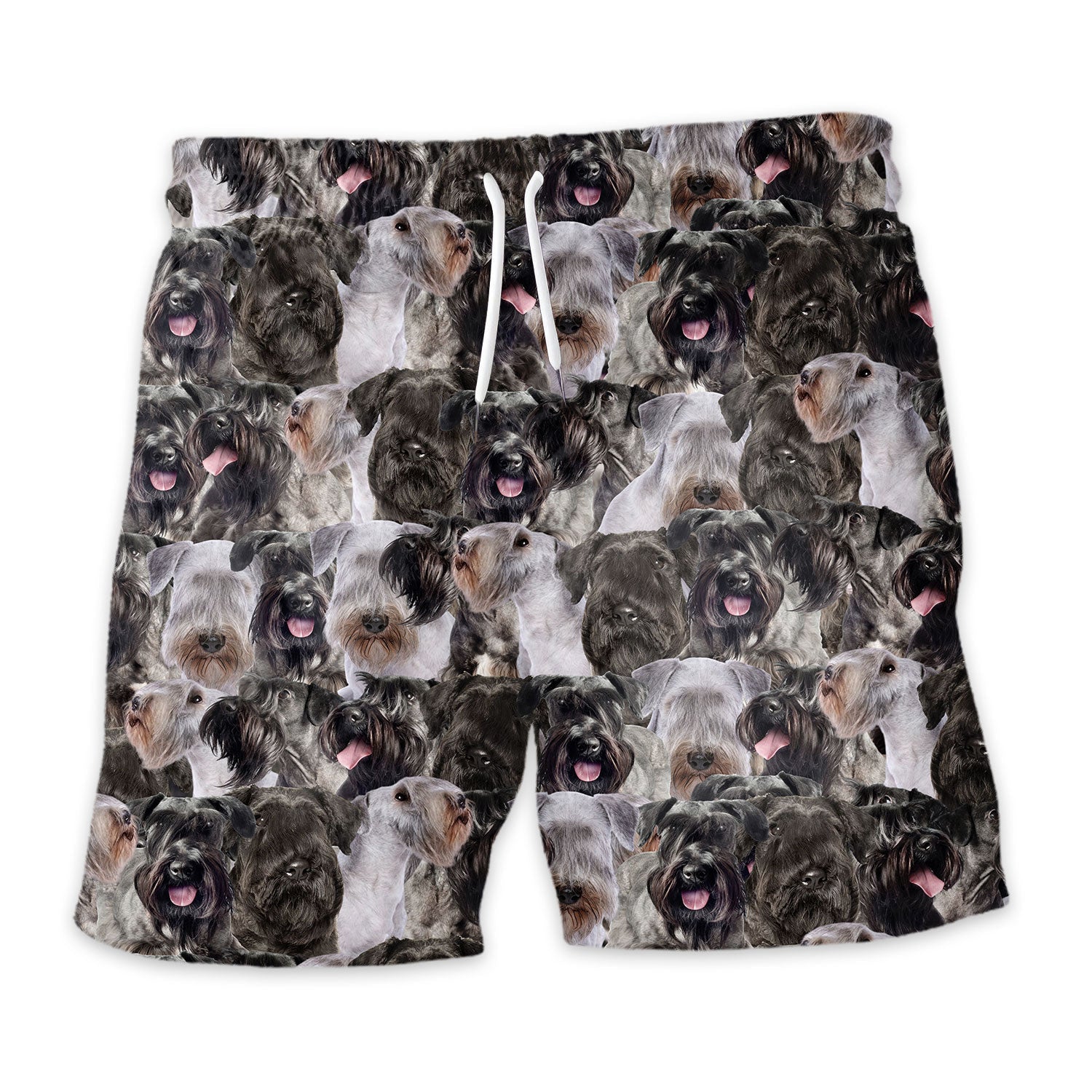 Cesky Terrier Dog Full Face Hawaiian Shirt & Short