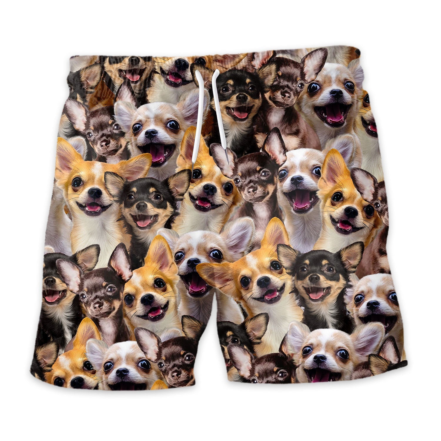 Chihuahua Dog Full Face Hawaiian Shirt & Short