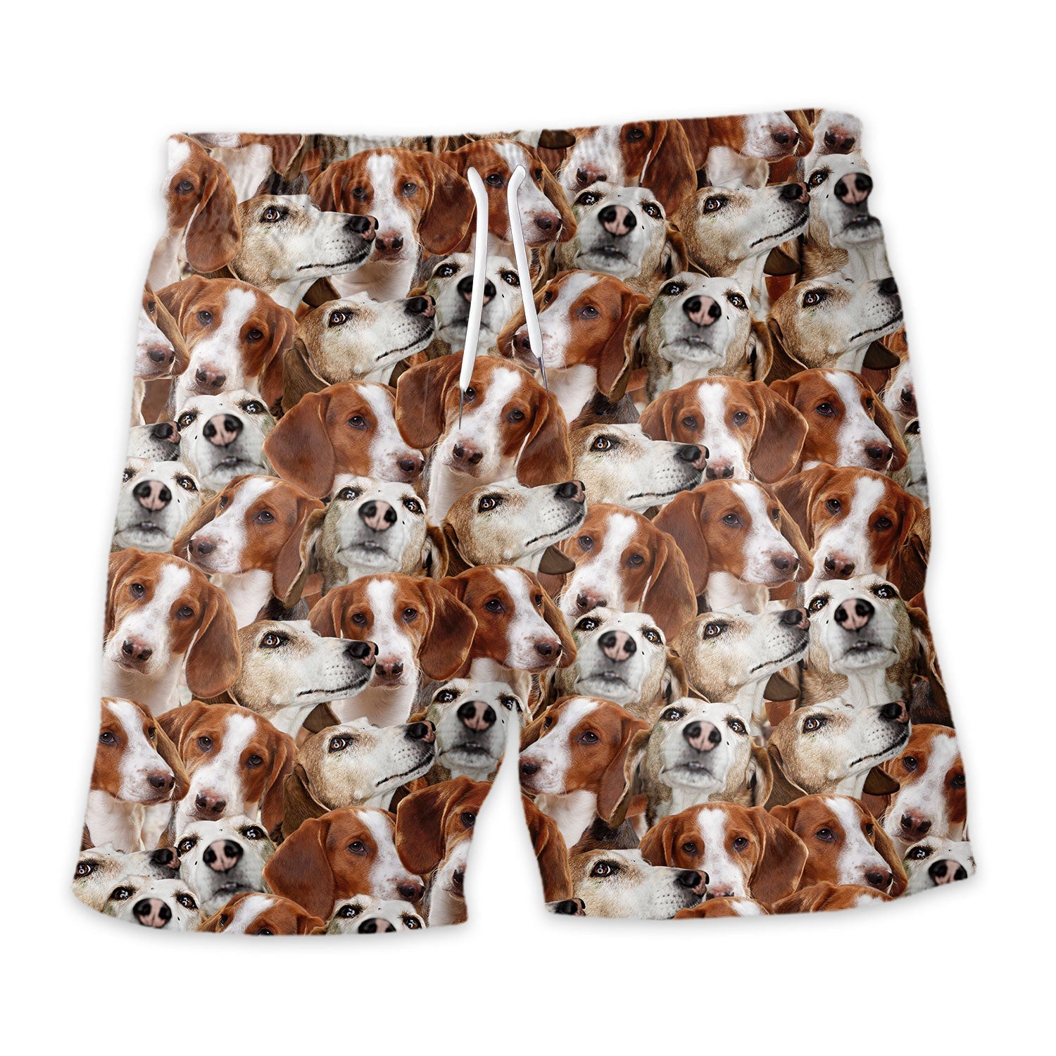 Deutsche Bracke Full Face Hawaiian Shirt & Short