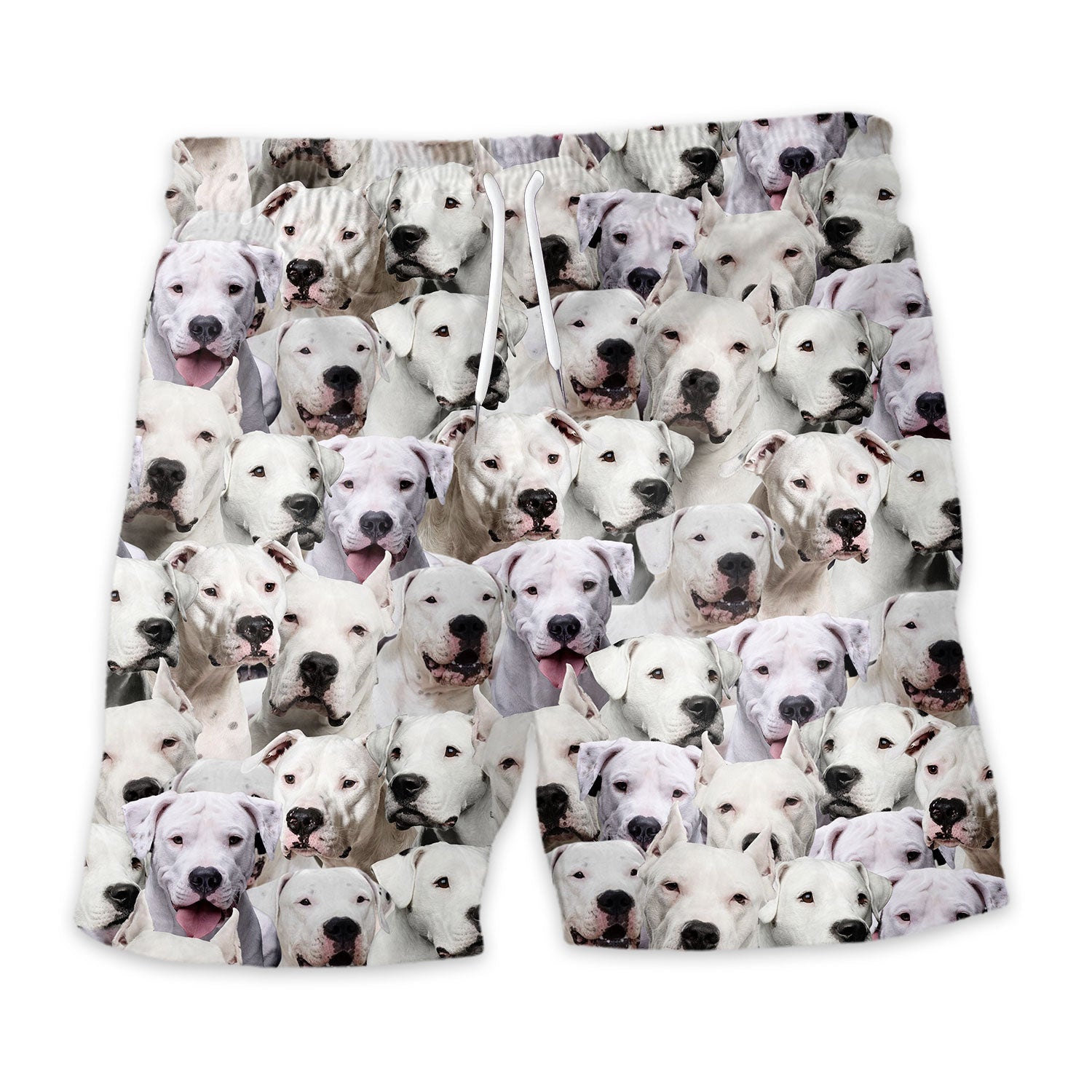 Dogo Argentino Full Face Hawaiian Shirt & Short