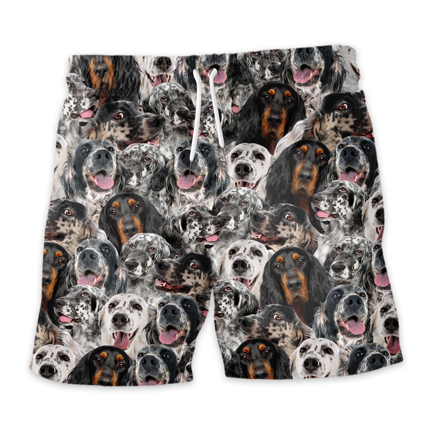 English Setter Full Face Hawaiian Shirt & Short