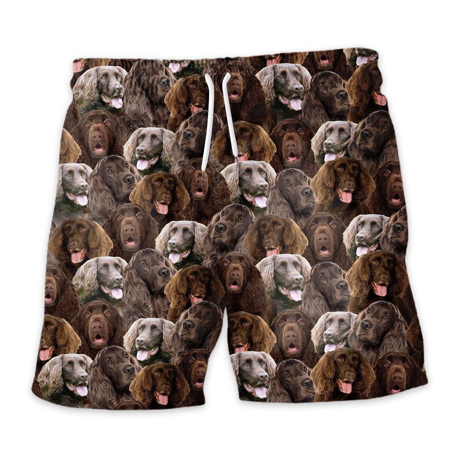 Field Spaniel Full Face Hawaiian Shirt & Short