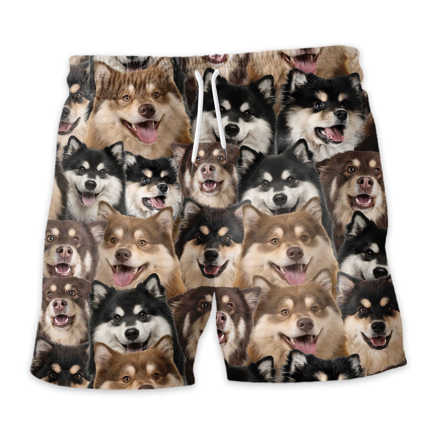 Finnish Lapphund Full Face Hawaiian Shirt & Short