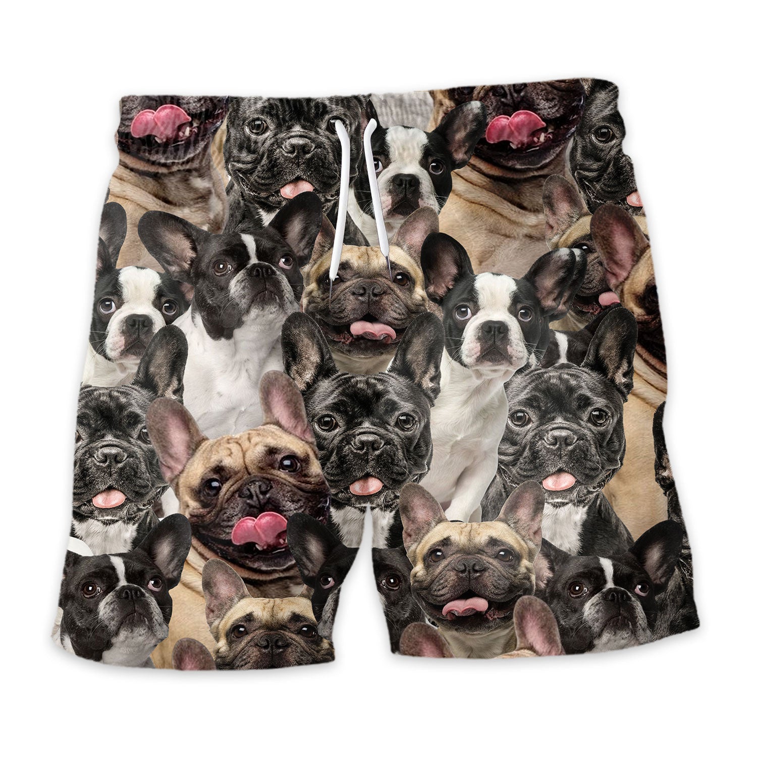 French Bulldog Full Face Hawaiian Shirt & Short