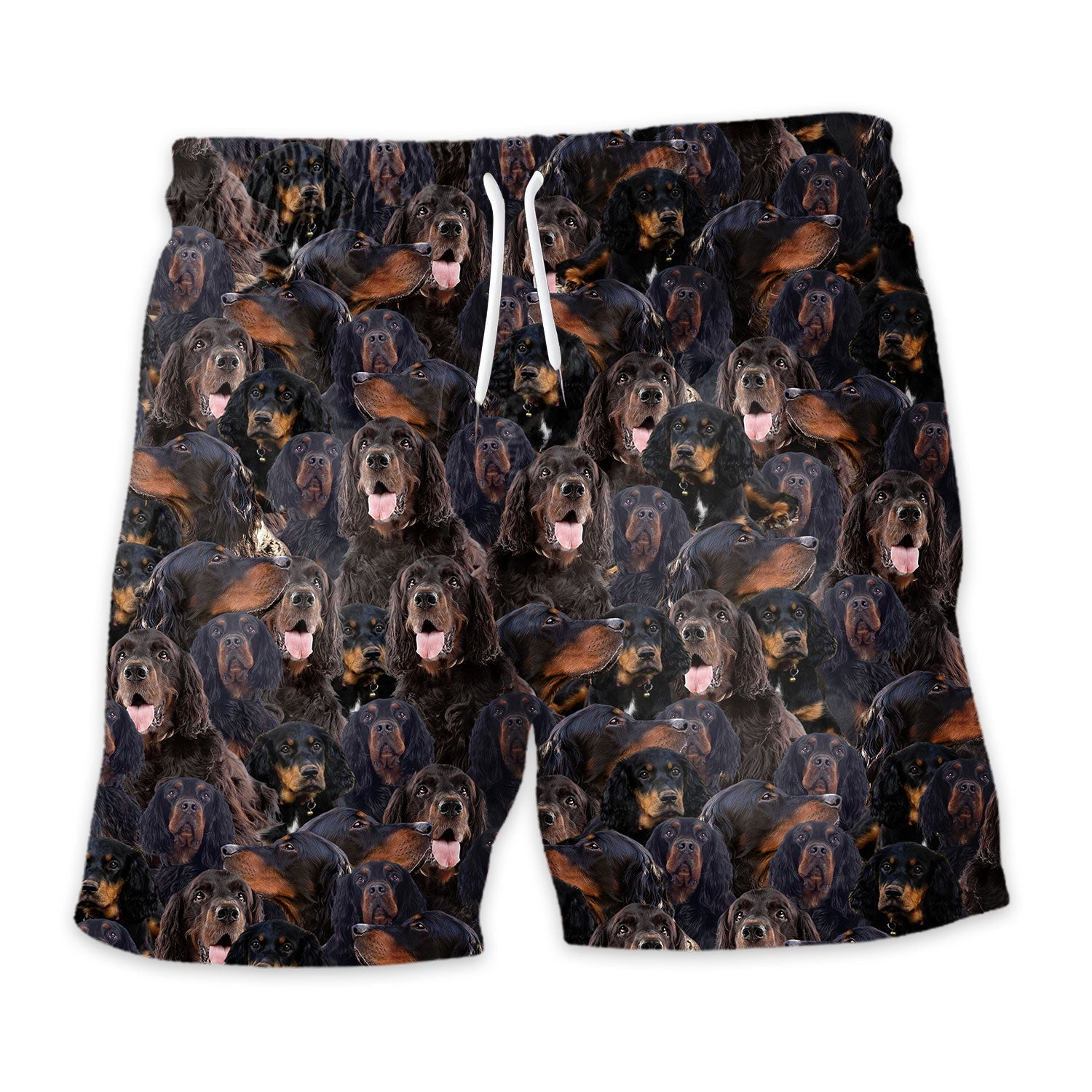 Gordon Setter Full Face Hawaiian Shirt & Short